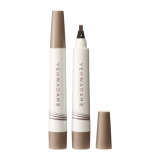 ザ　フェイスショップ くし形の先端で簡単！ 美しく自然な眉に仕上がる イェファダム リキッド　アイブロウペン ２本セット ＜ナチュラルブラウン＞ 