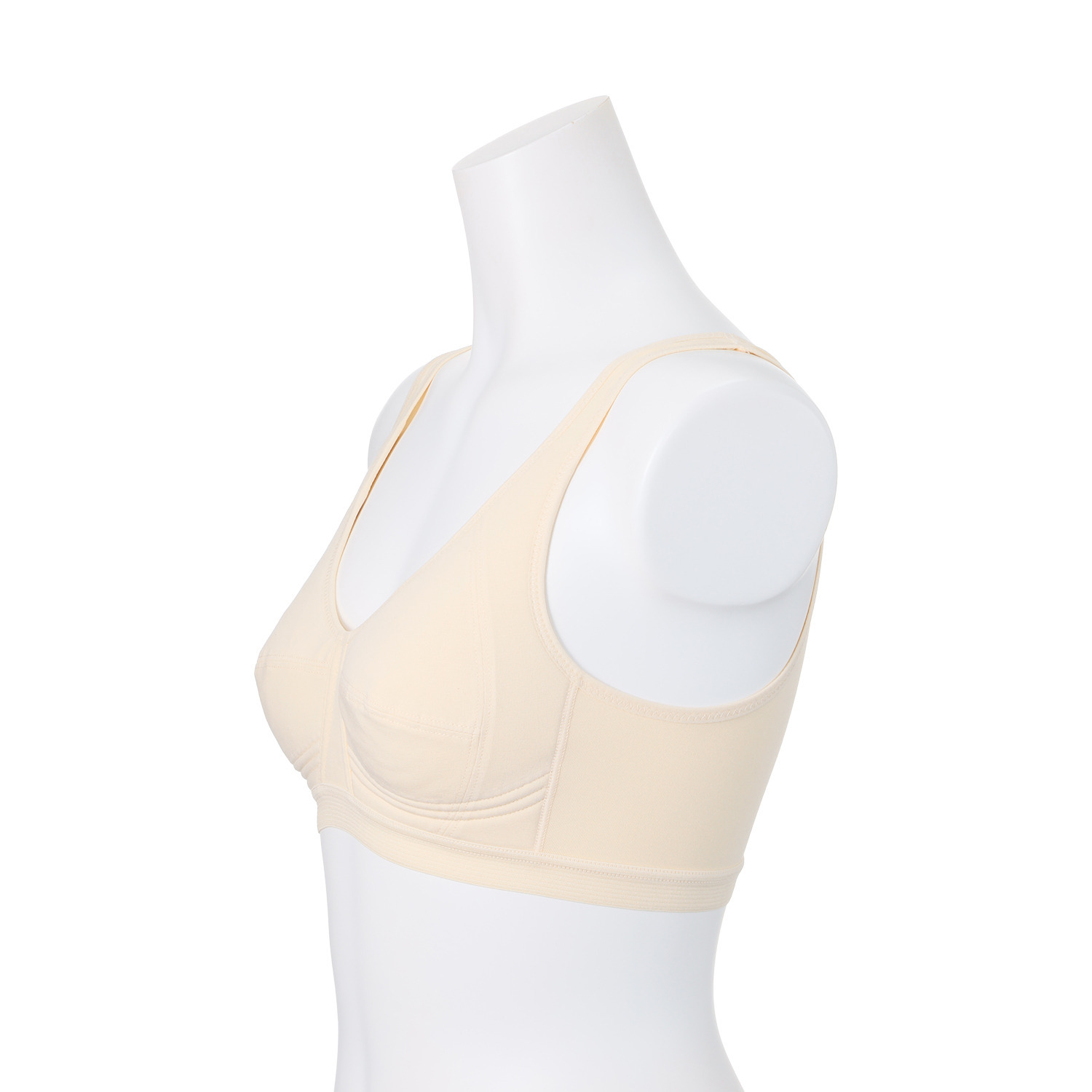 ２４時間ブラ ノンワイヤーブラジャー 同色２枚セット