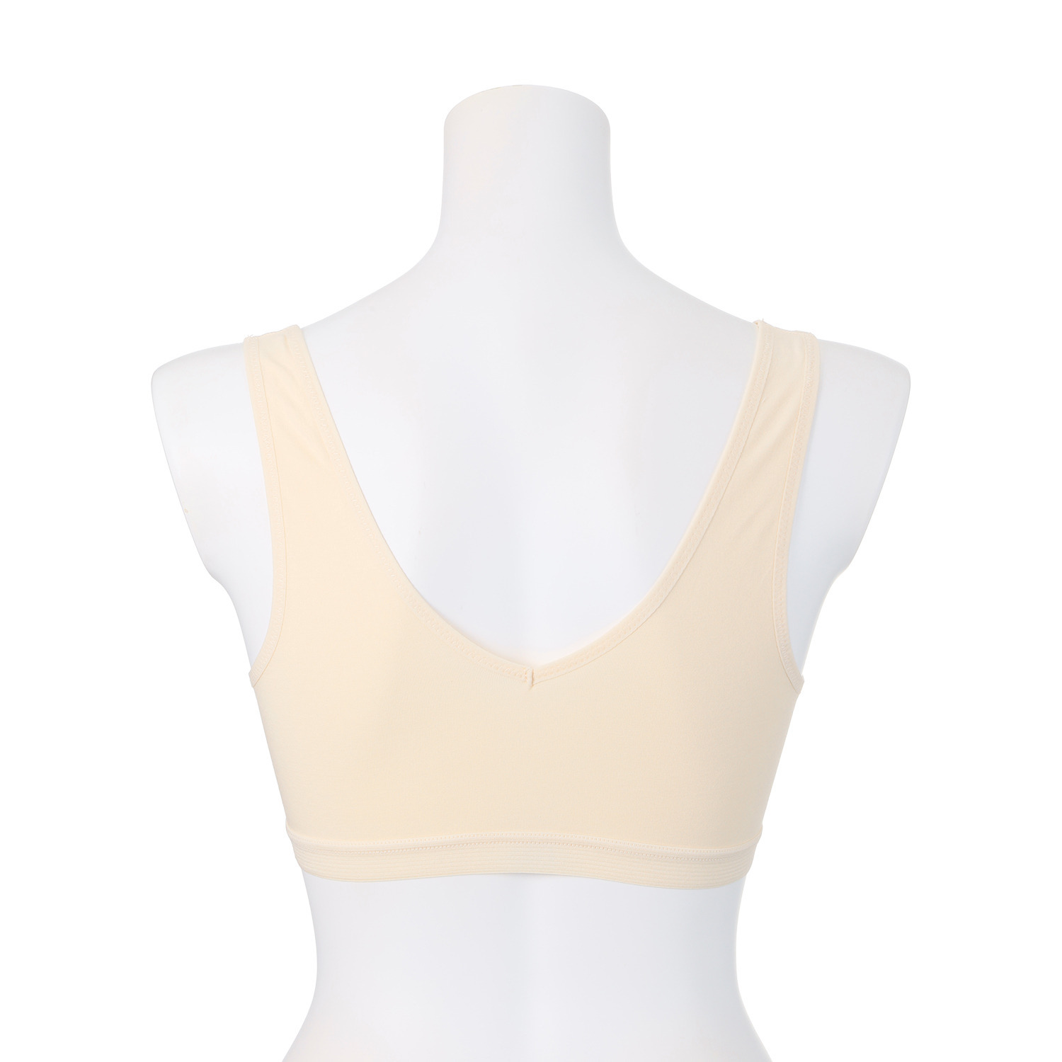 ２４時間ブラ ノンワイヤーブラジャー 同色２枚セット