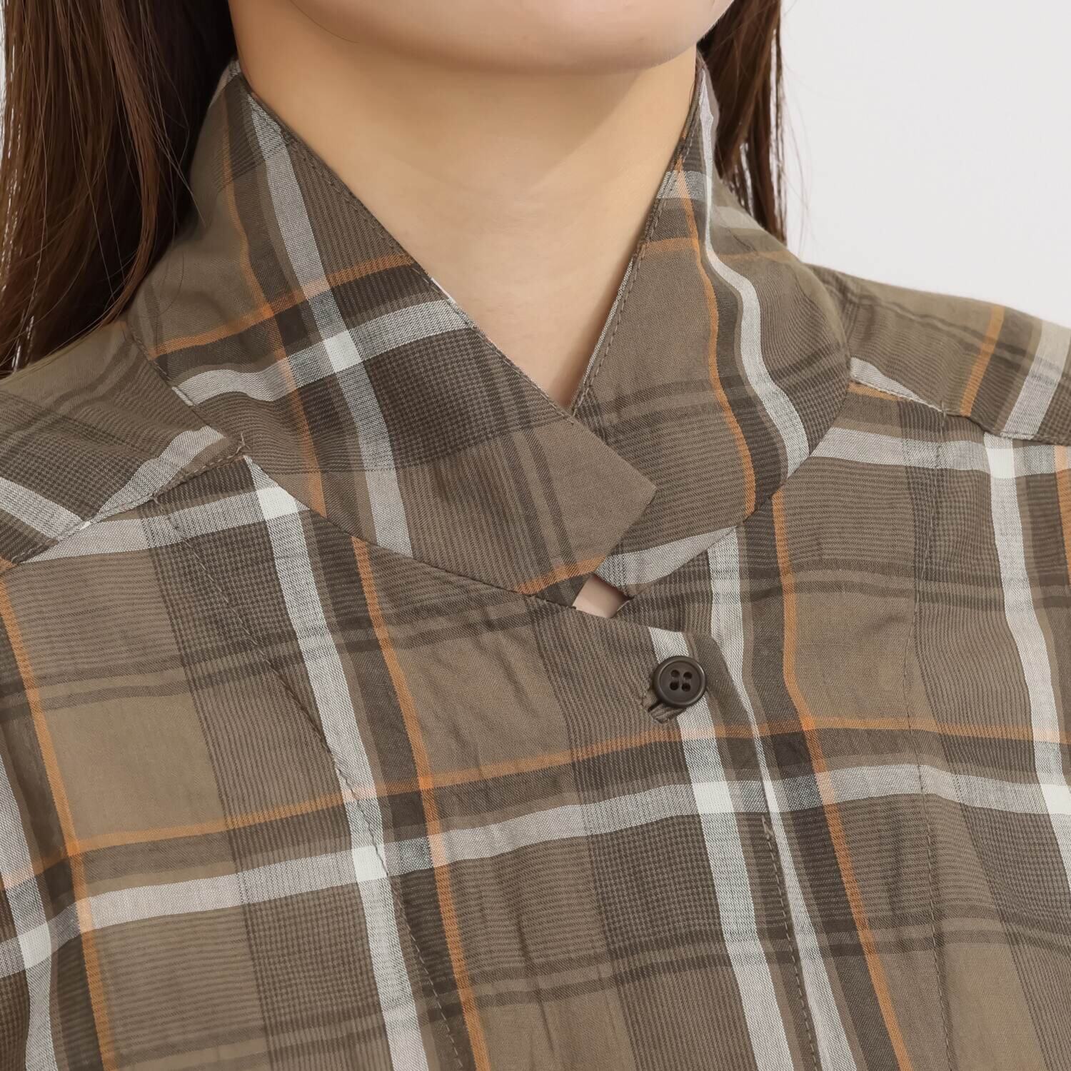 ＢＯＵＮＣＹ　ＢＯＮＤ ワッシャーコットン混 テーラードカラー エアリージャケット