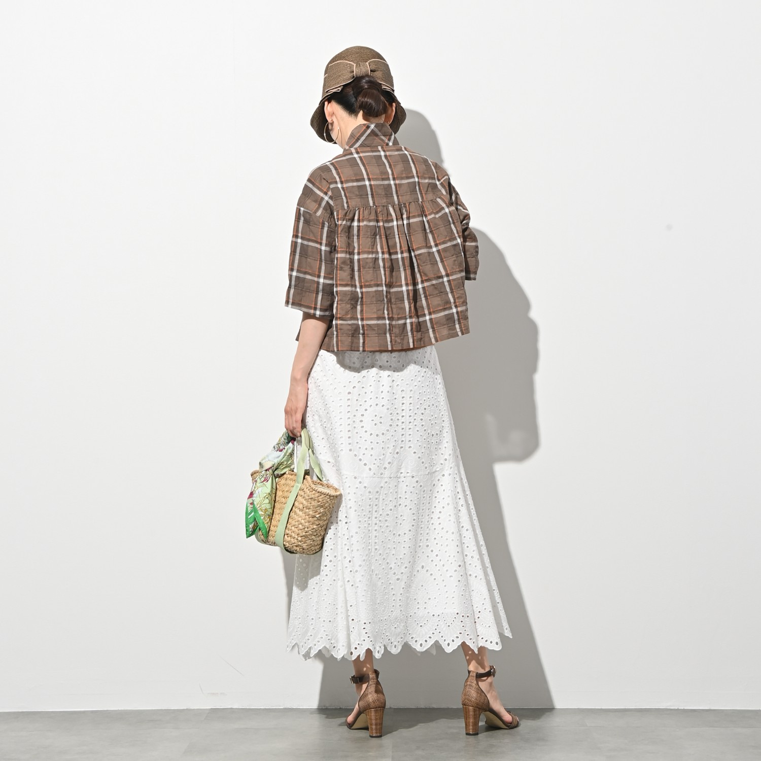 ＢＯＵＮＣＹ　ＢＯＮＤ ワッシャーコットン混 テーラードカラー エアリージャケット