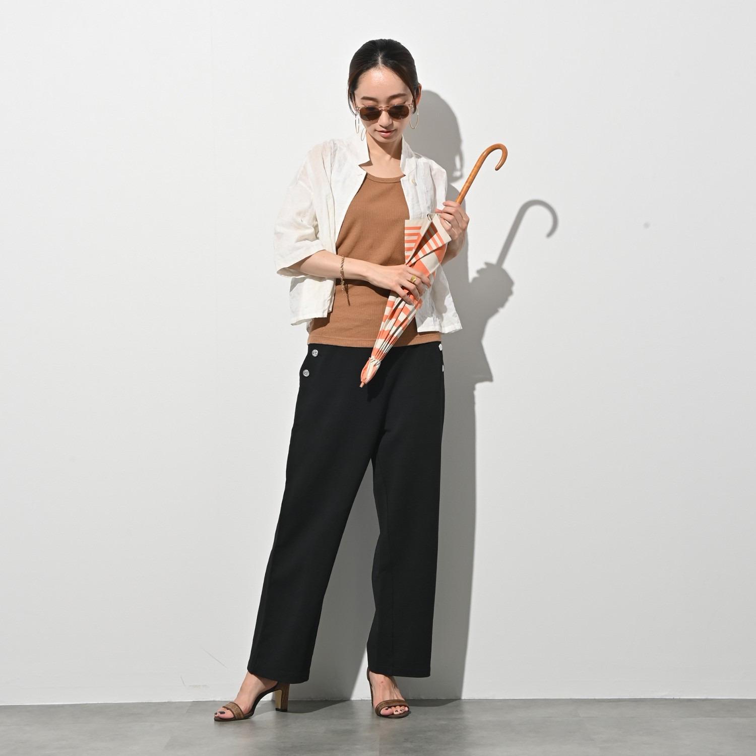 ＢＯＵＮＣＹ　ＢＯＮＤ ワッシャーコットン混 テーラードカラー エアリージャケット