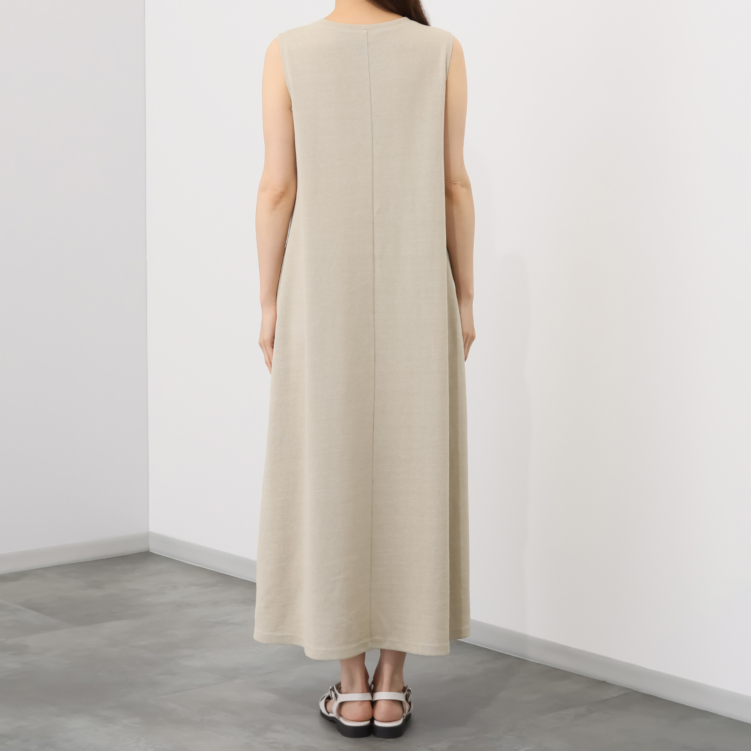 ＢＯＵＮＣＹ　ＢＯＮＤ 接触冷感 さらさら感がすごい！ エアフロージャージー フレアーワンピース