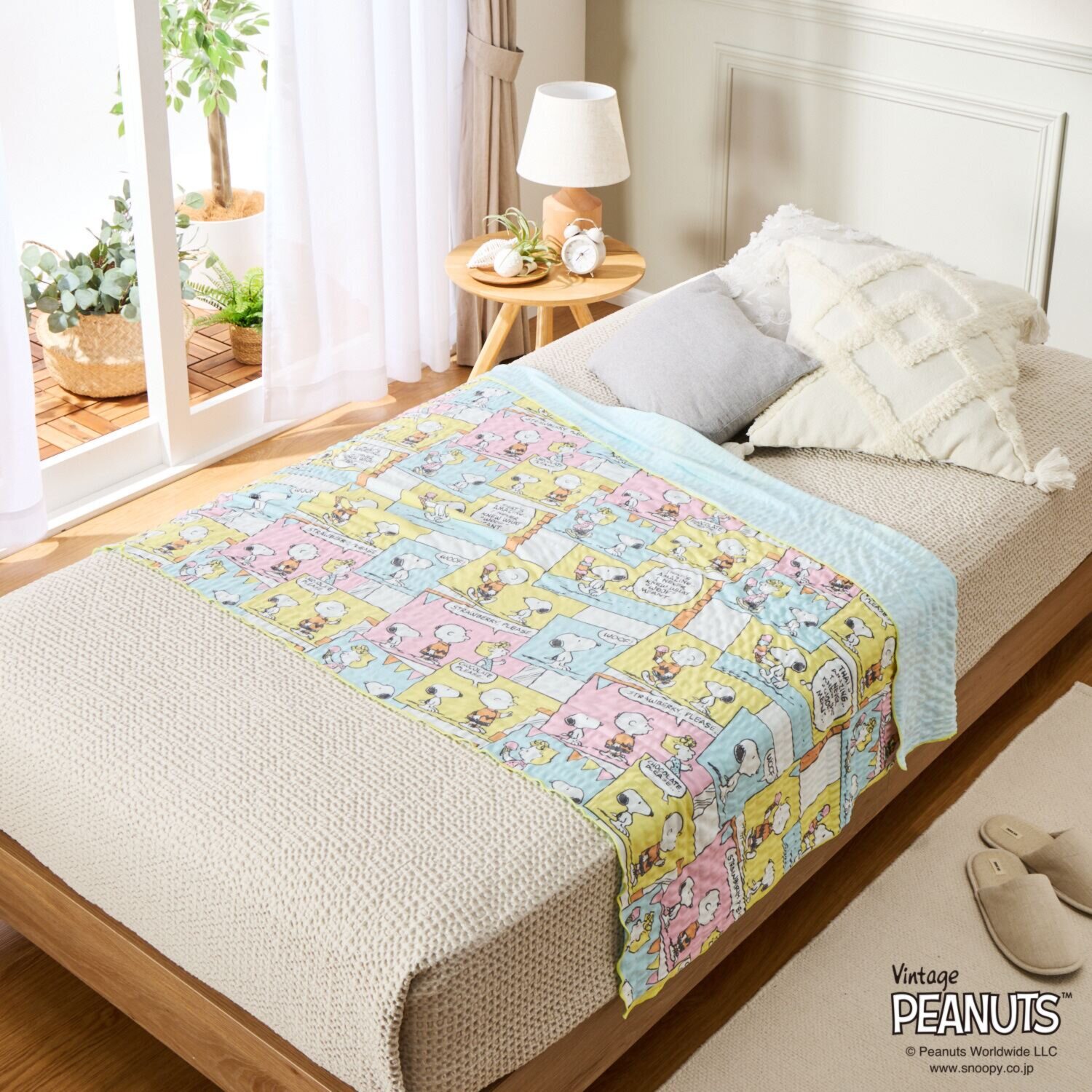 スヌーピー ＰＥＡＮＵＴＳ　ＩＣＥ ＣＲＥＡＭ　ＣＯＭＩＣＳ くしゅくしゅクール ハーフケット