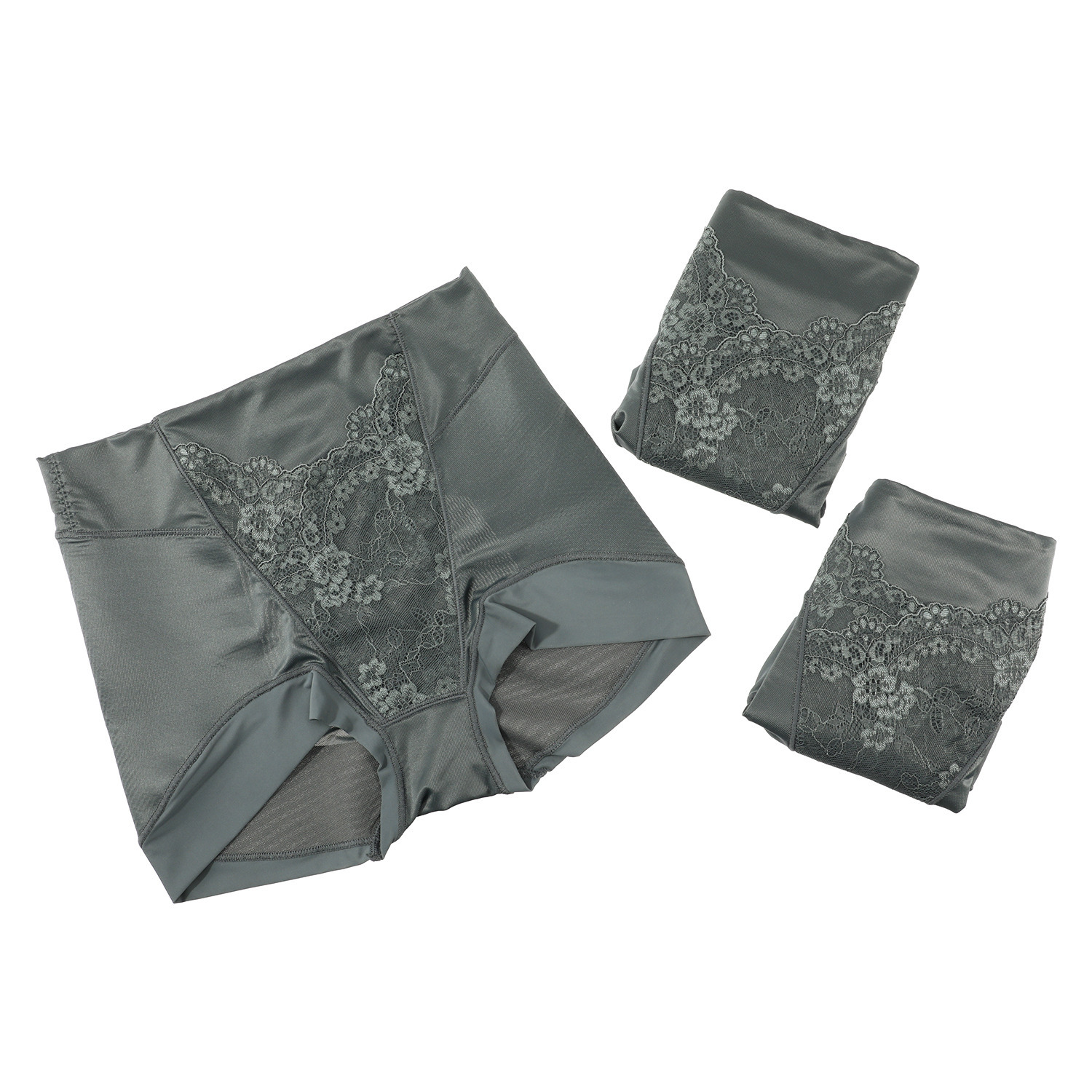 汗をサッと吸収＆涼やか！ 夏もプレミアムな履き心地 芦屋美整体 シームレス 骨盤スリムショーツ エアリー同色３枚セット ＜Ｓ〜３Ｌ＞