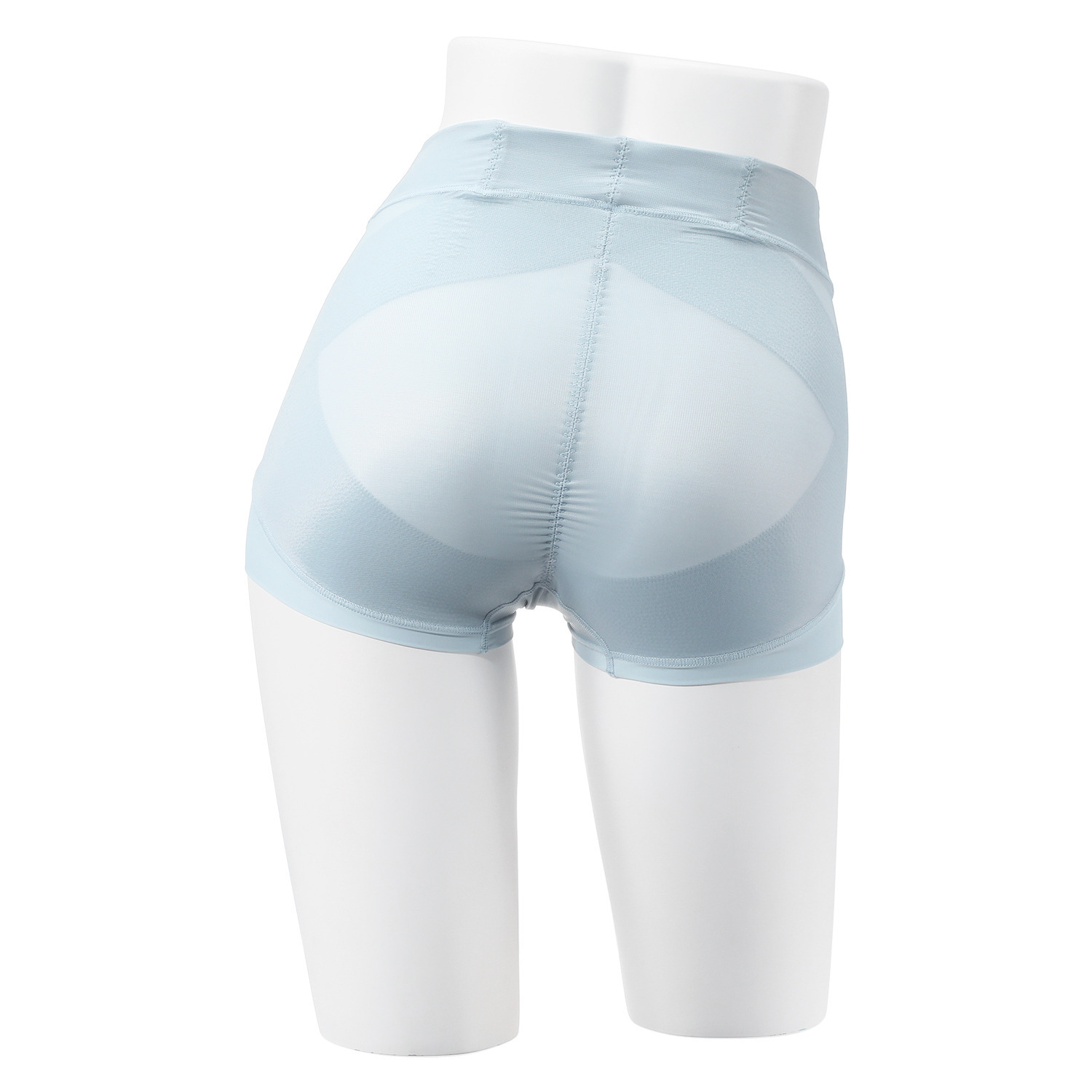 汗をサッと吸収＆涼やか！ 夏もプレミアムな履き心地 芦屋美整体 シームレス 骨盤スリムショーツ エアリー同色３枚セット ＜Ｓ〜３Ｌ＞