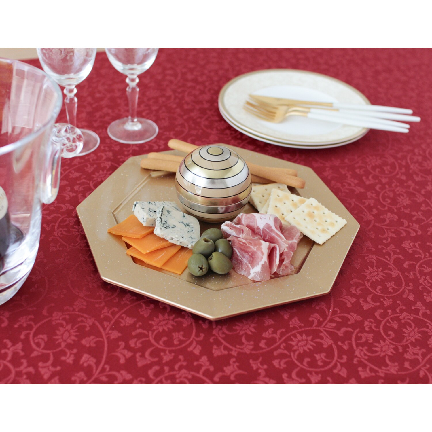 山中塗り 宝独楽 てまり蓋付き小鉢