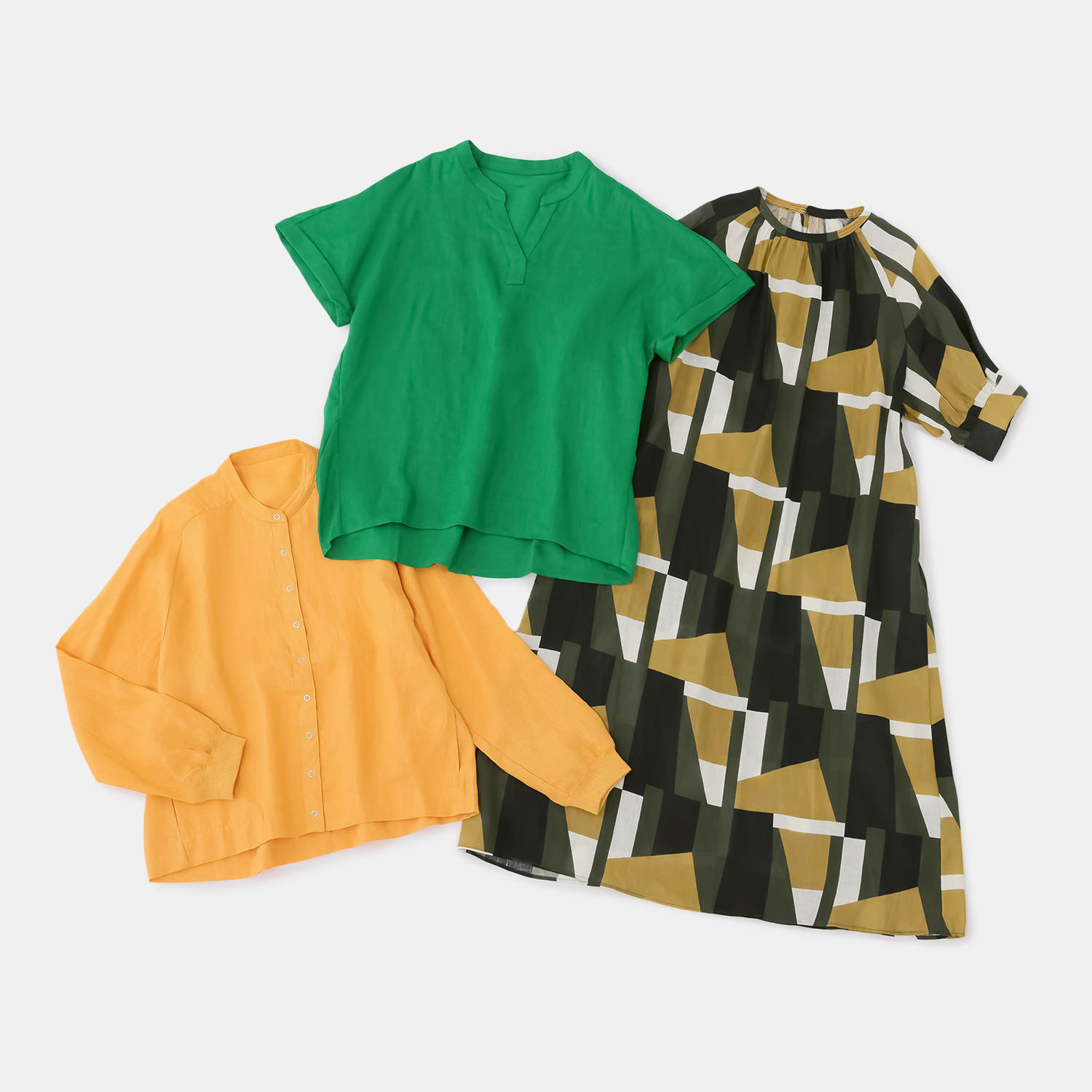 ゼラールスポーツ お楽しみ袋 フレンチリネン１００％ ファッションアイテム ３点セット