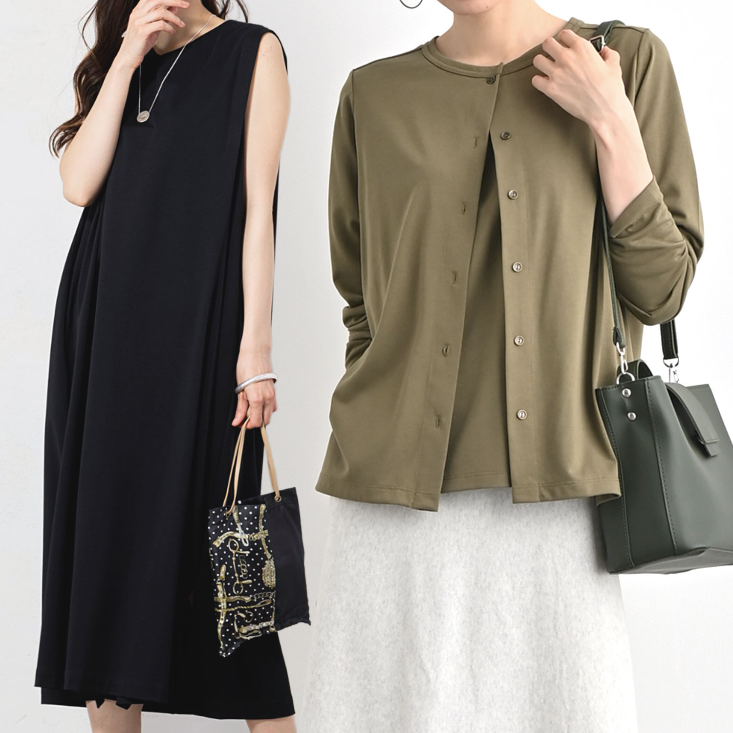 フジコウ お楽しみ袋 カーディガン＆ ワンピース ２点セット