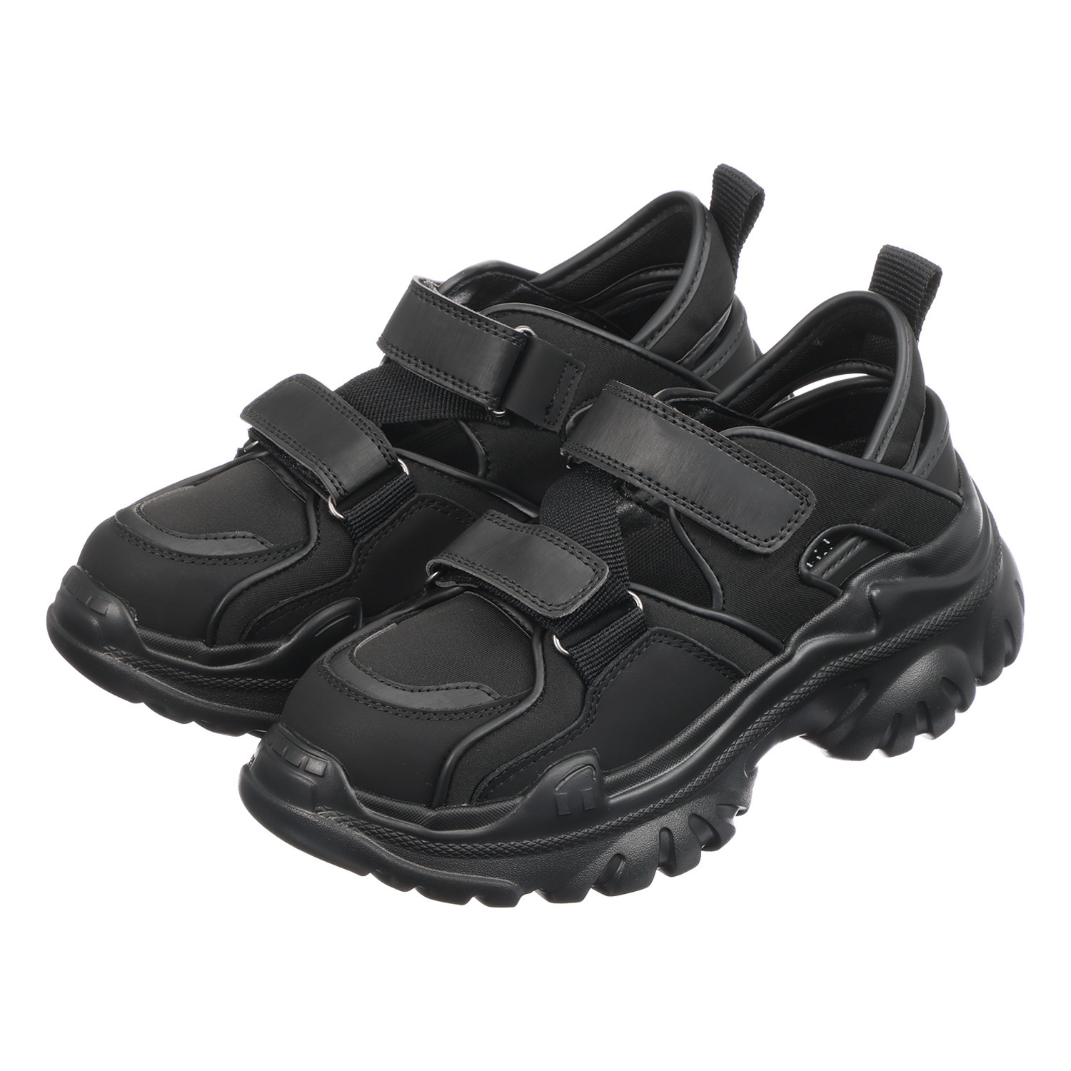 卑弥呼 ダブルベルト 厚底スニーカー