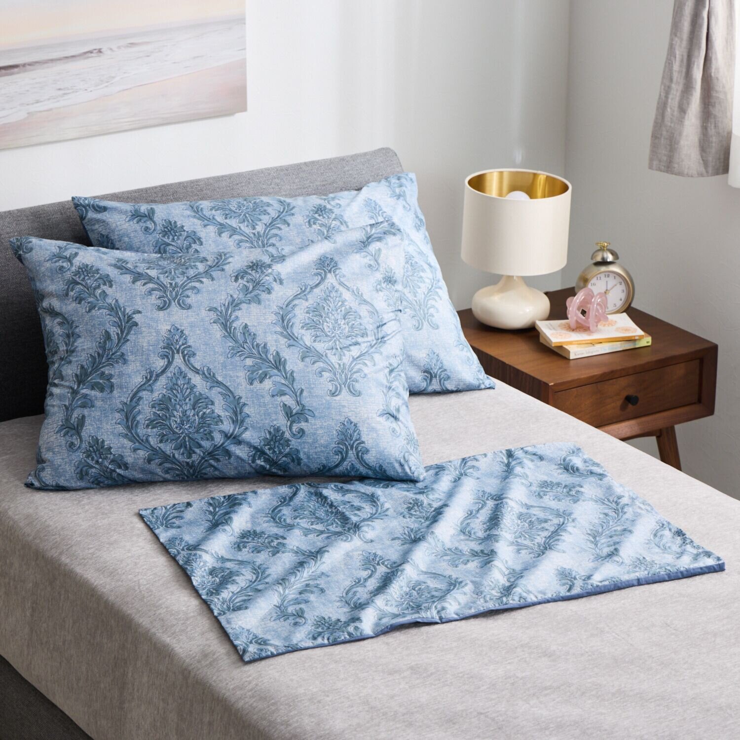 モリリン カーボンホット 防ダニトロトロ生地 枕カバー同色３枚組