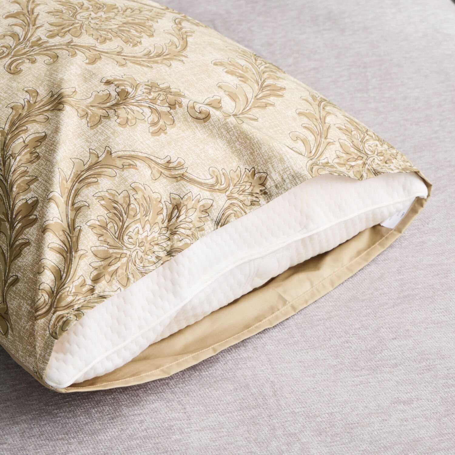 モリリン カーボンホット 防ダニトロトロ生地 枕カバー同色３枚組