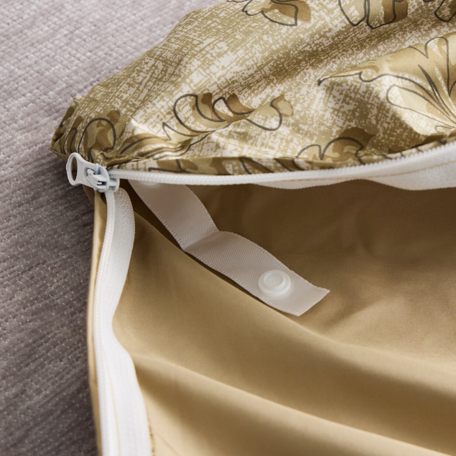 モリリン カーボンホット とことんこだわった 防ダニトロトロ生地 掛けふとんカバー ＜ダブル＞