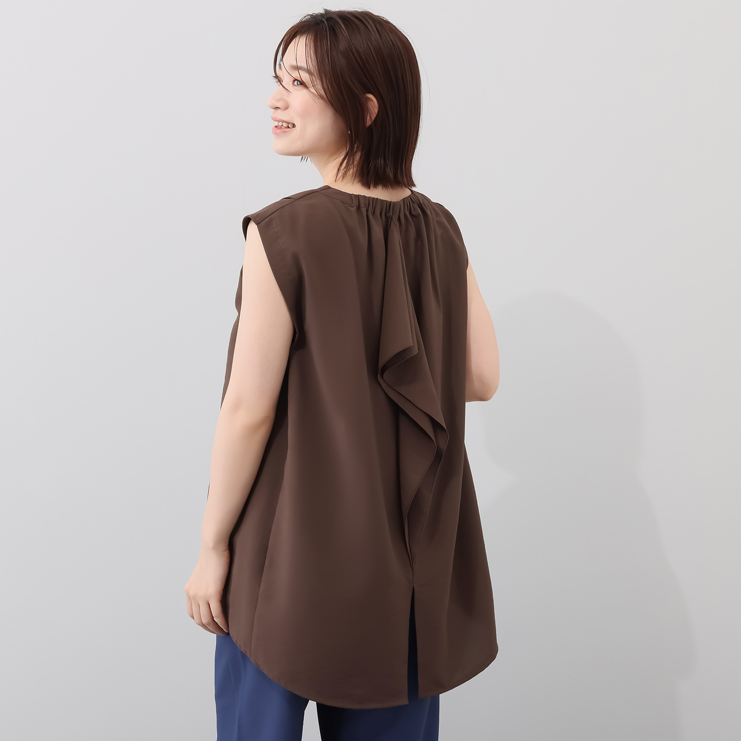 ルティア 接触冷感・ＵＶカット スリット入り クールチュニック