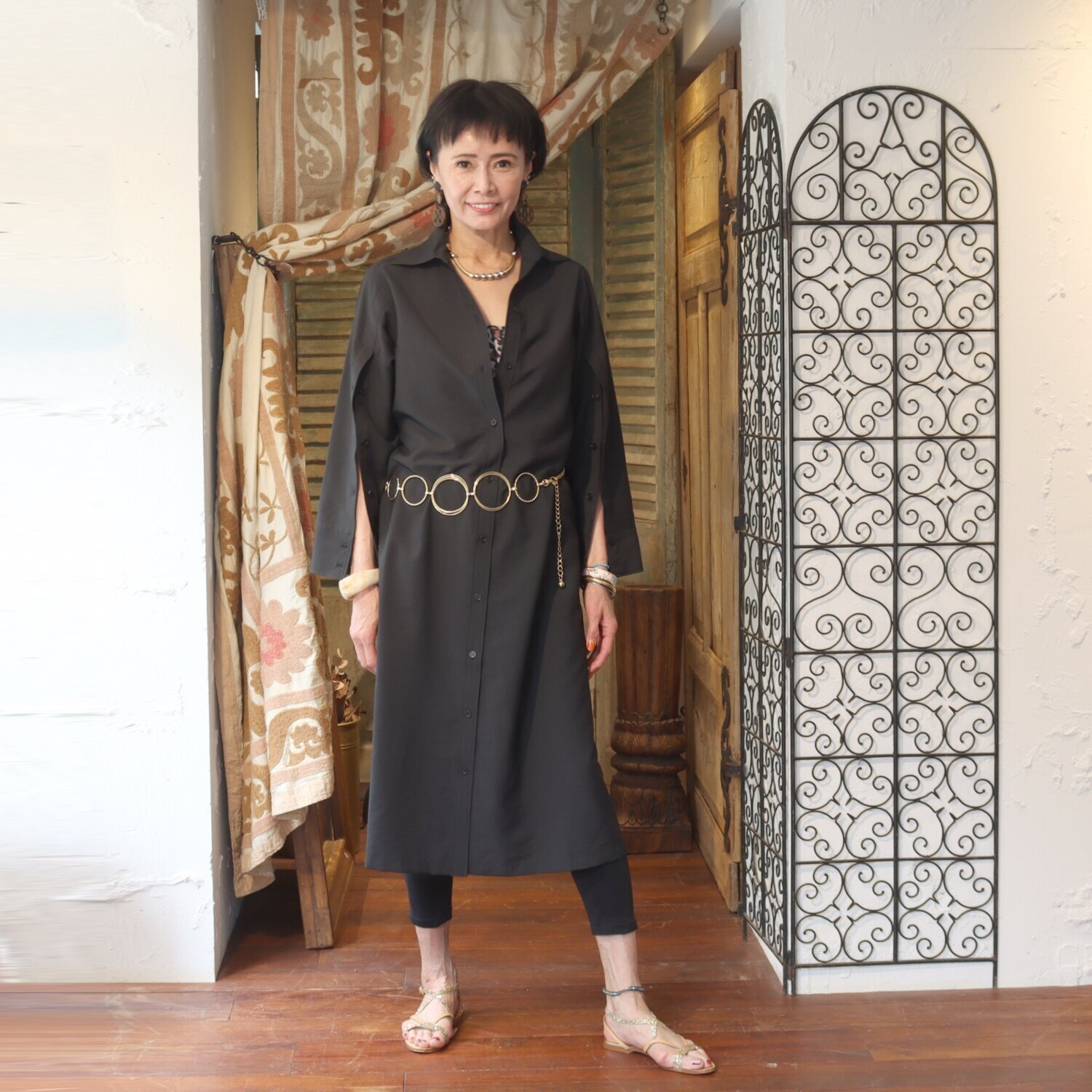 ルティア 接触冷感・ＵＶカット ブリーズモード ワンピース