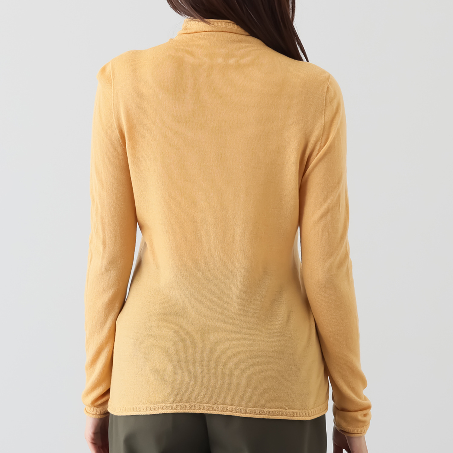 クード・ポー イタリア製　高級糸 “ミレニアム”ウール使用 プルオーバー＜無地＞