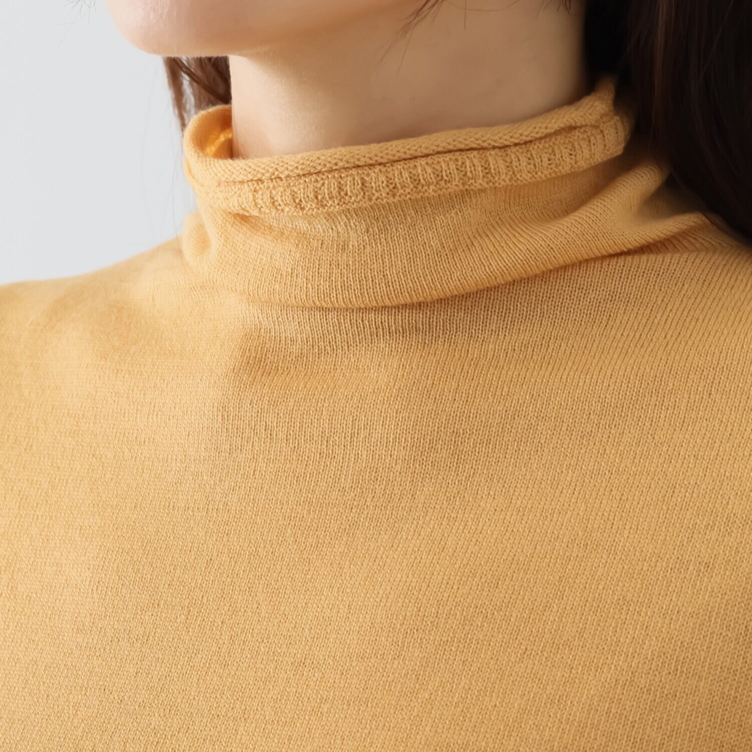 クード・ポー イタリア製　高級糸 “ミレニアム”ウール使用 プルオーバー＜無地＞