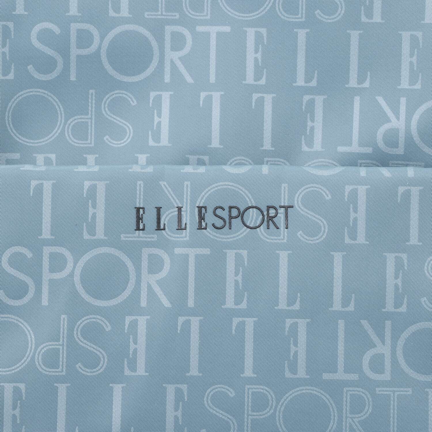 ＥＬＬＥ　ＳＰＯＲＴ スターリベットシリーズ はっ水・熱エンボス加工 ラウンドリュック