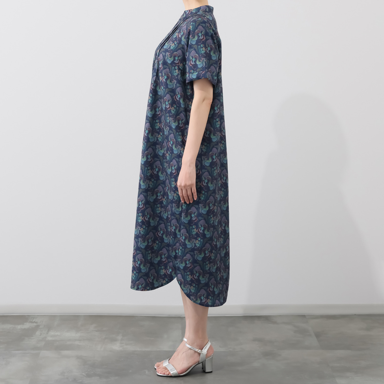 エル　ステュディオ ドライタッチ カフタンワンピース