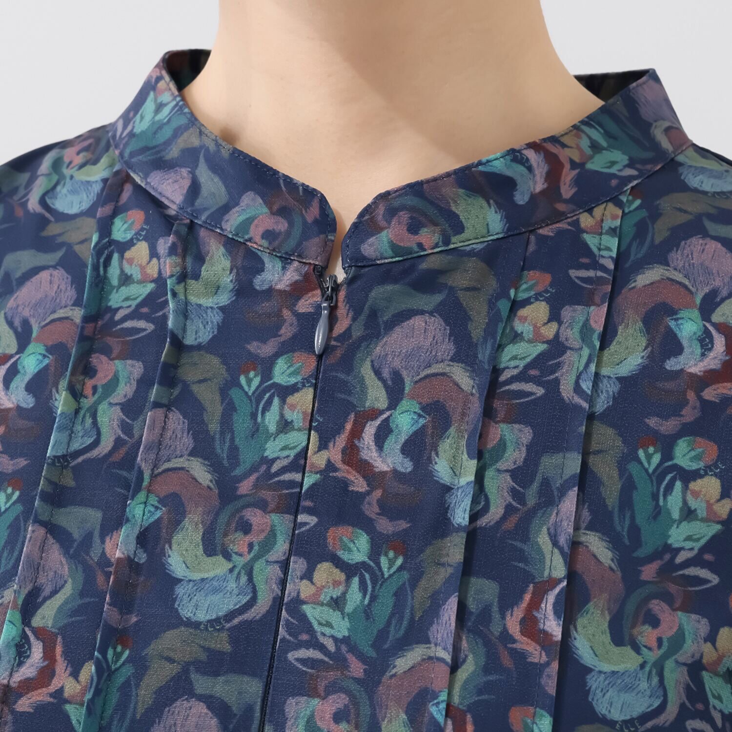 エル　ステュディオ ドライタッチ カフタンワンピース