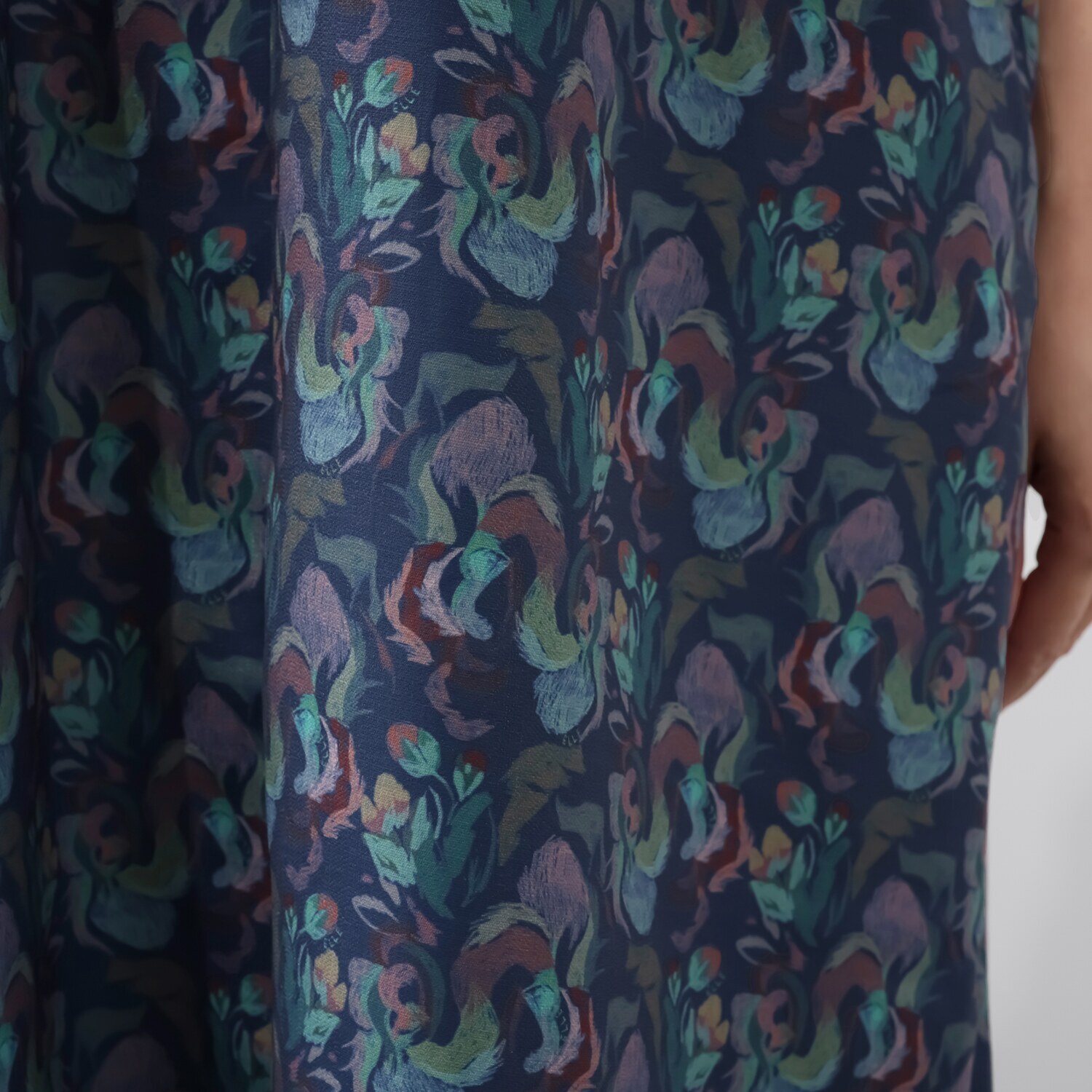 エル　ステュディオ ドライタッチ カフタンワンピース