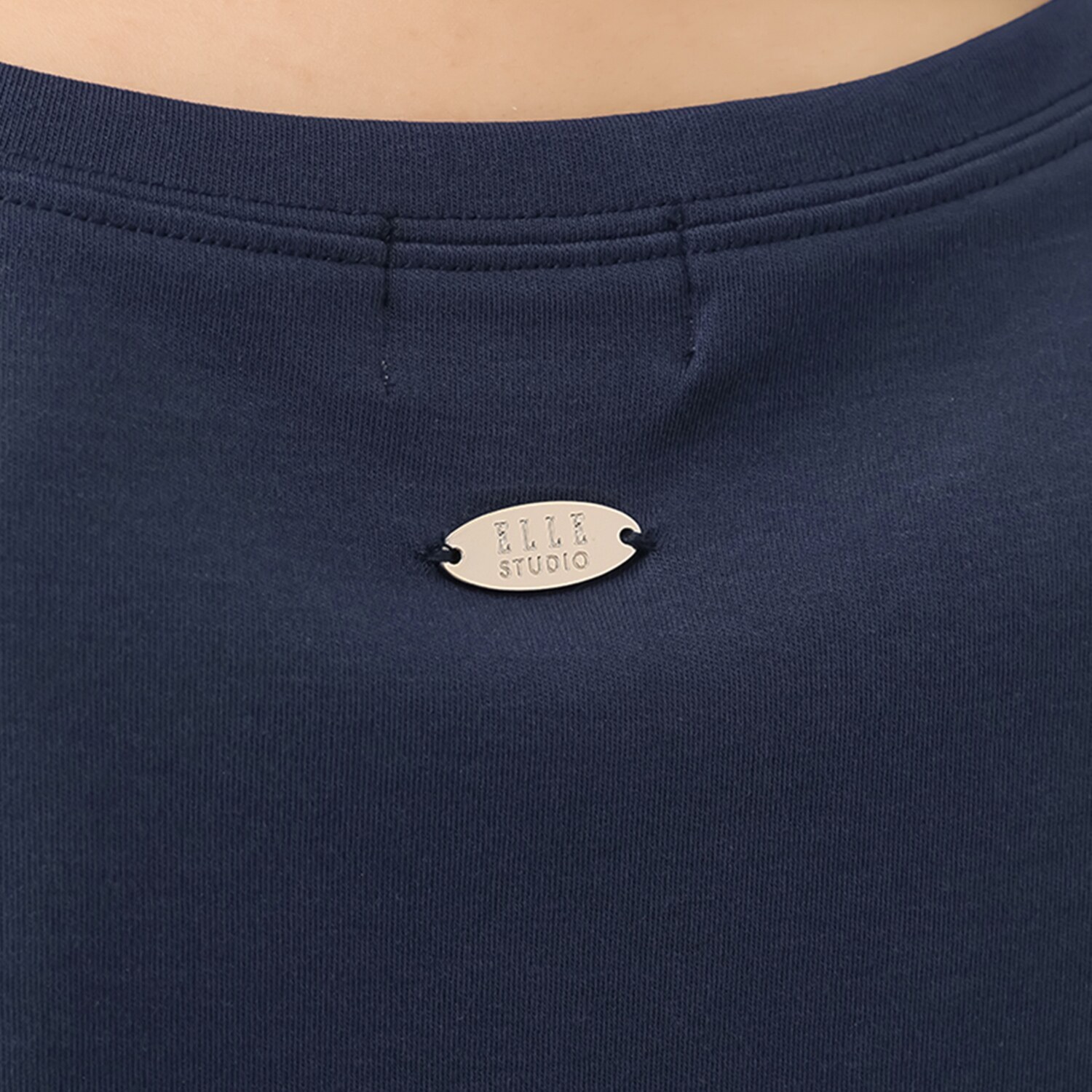 エル　ステュディオ コットン混 サマーＴシャツ