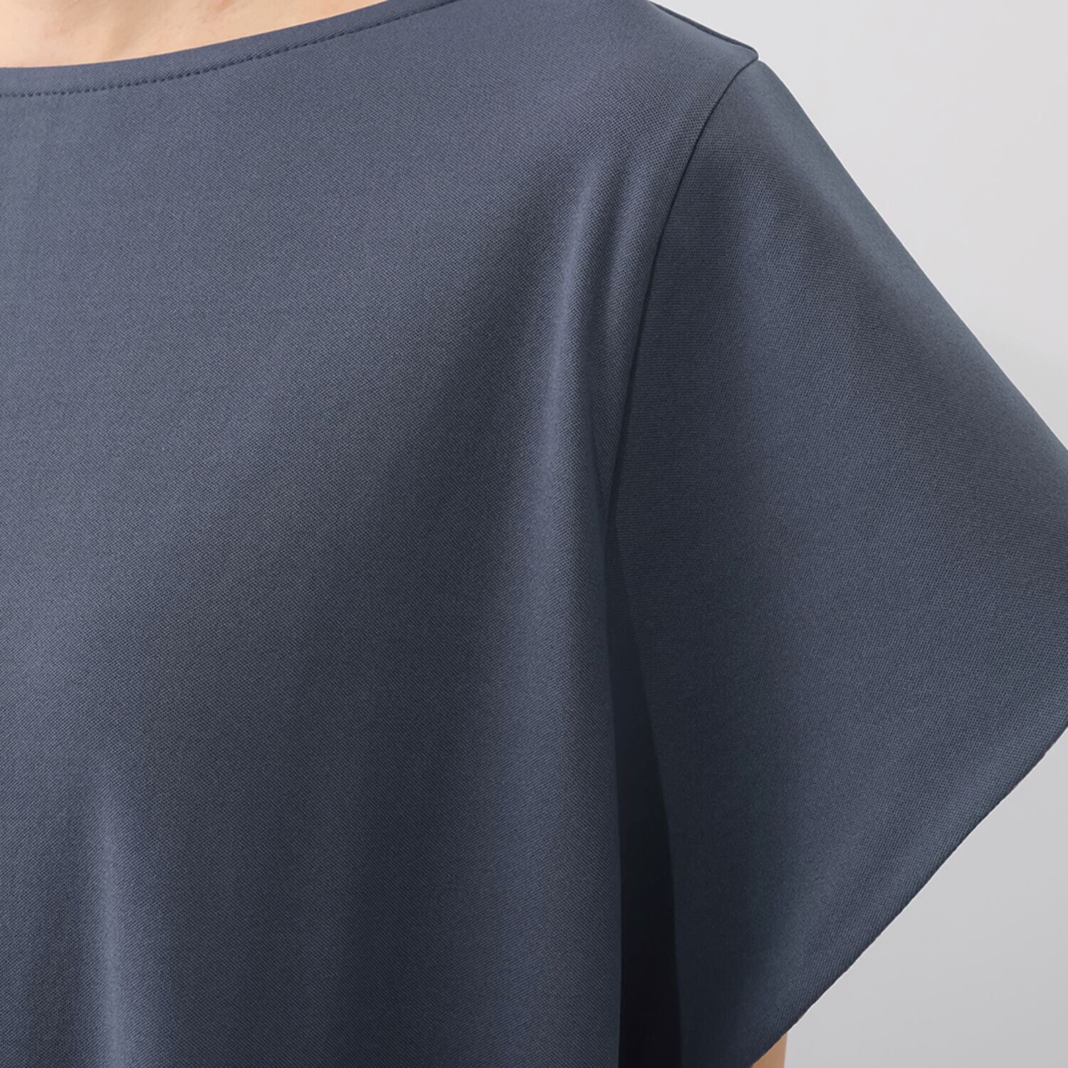 エル　ステュディオ チューリップ袖 ワンピース