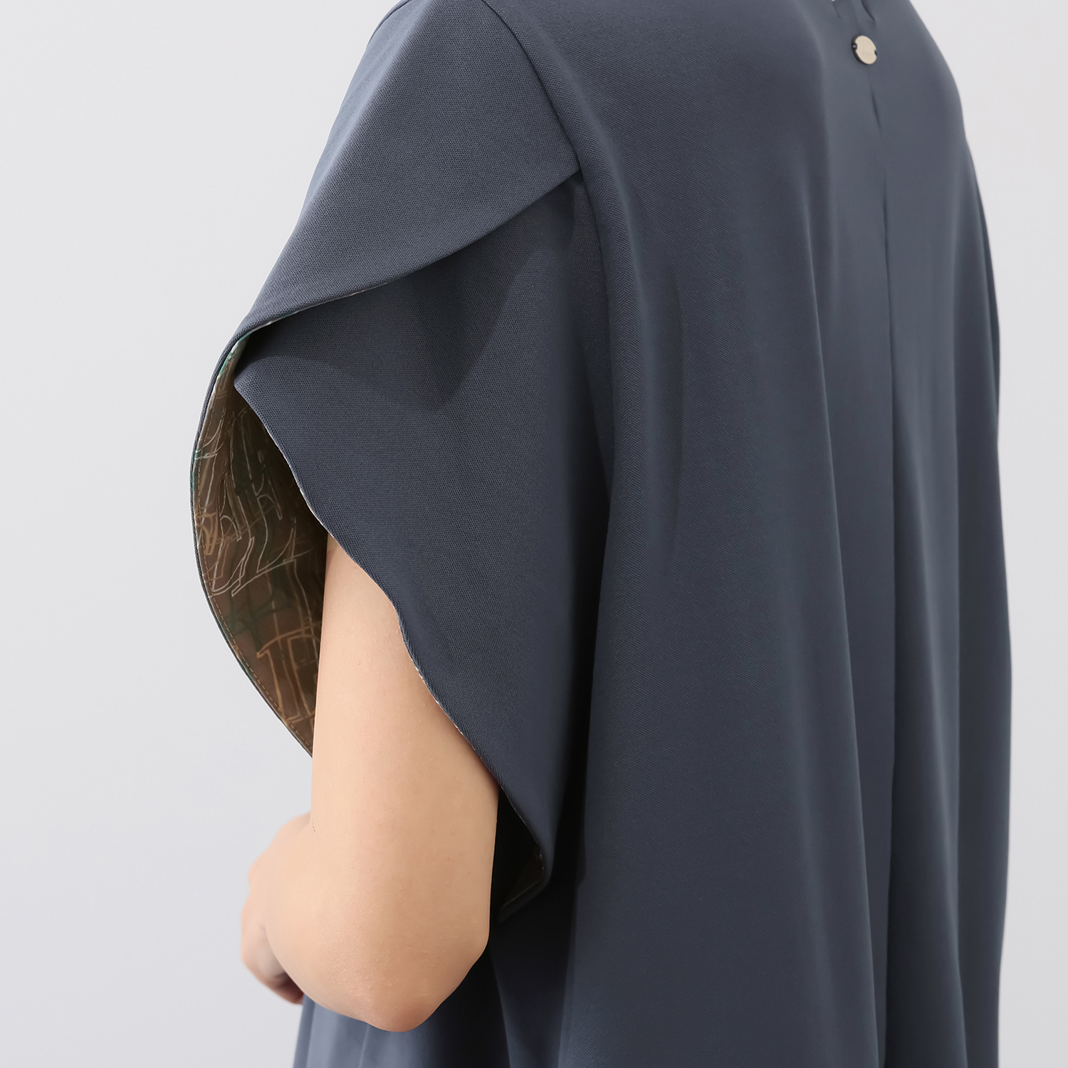 エル　ステュディオ チューリップ袖 ワンピース