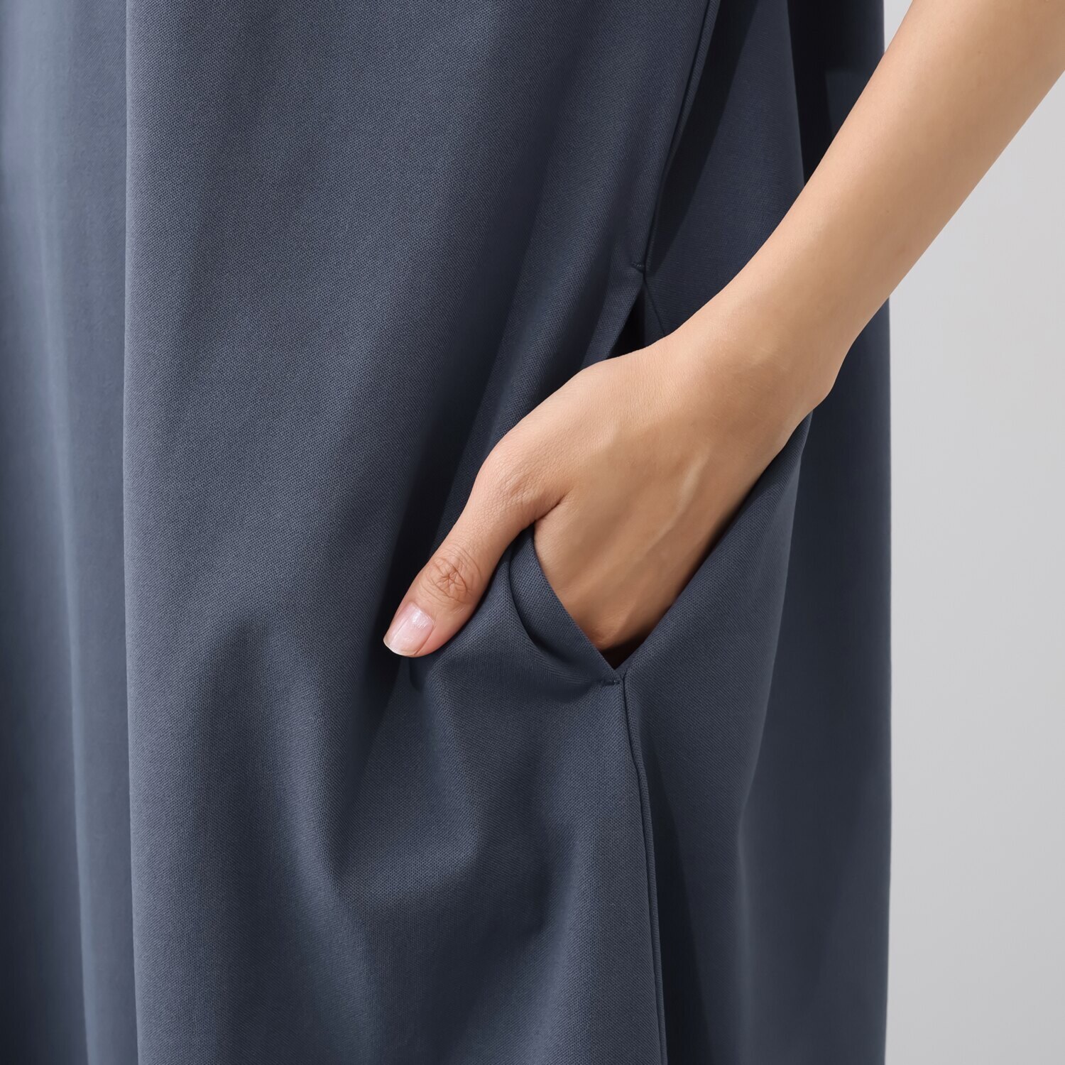 エル　ステュディオ チューリップ袖 ワンピース