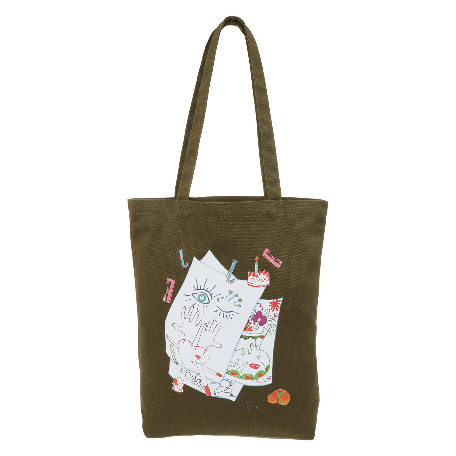 エル　ステュディオ ＥＬＬＥ８０周年記念 アーティストグラフィック トートバッグ