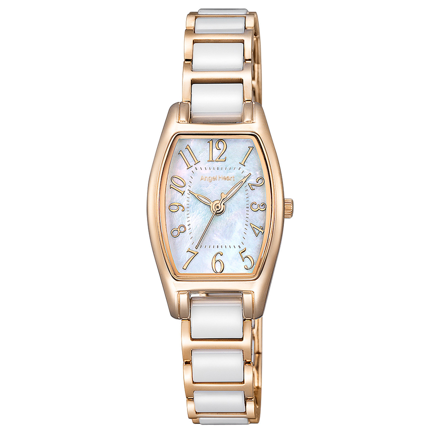 エンジェルハート ラブスポーツ トノーフェイス ソーラーウォッチ ＜ローズゴールドカラー＞