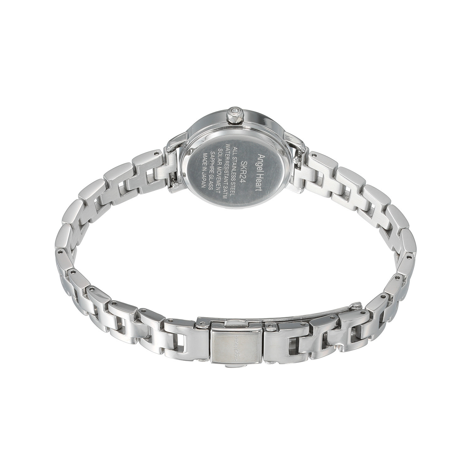 エンジェルハート サクラタイム ＣＺ ラウンドフェイス ソーラーウォッチ ＜シルバーカラー＞