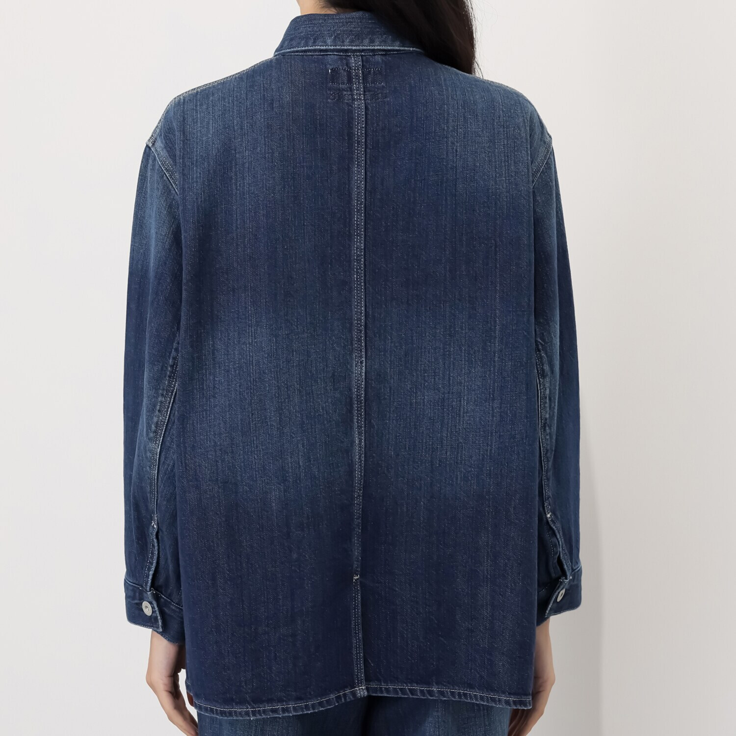 シュガーデプト 綿１００％ ソフトデニム カバーオールジャケット