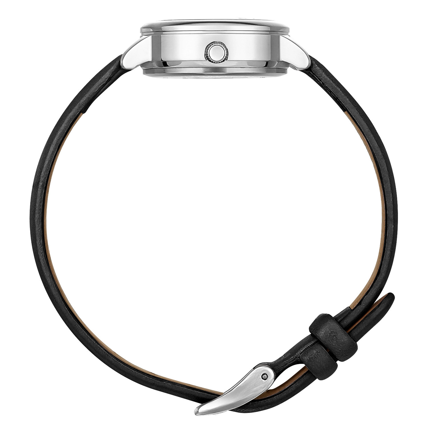 エンジェルハート ラウンドフェイス レザーベルト コラボレーションウォッチ ＜クロミ＞