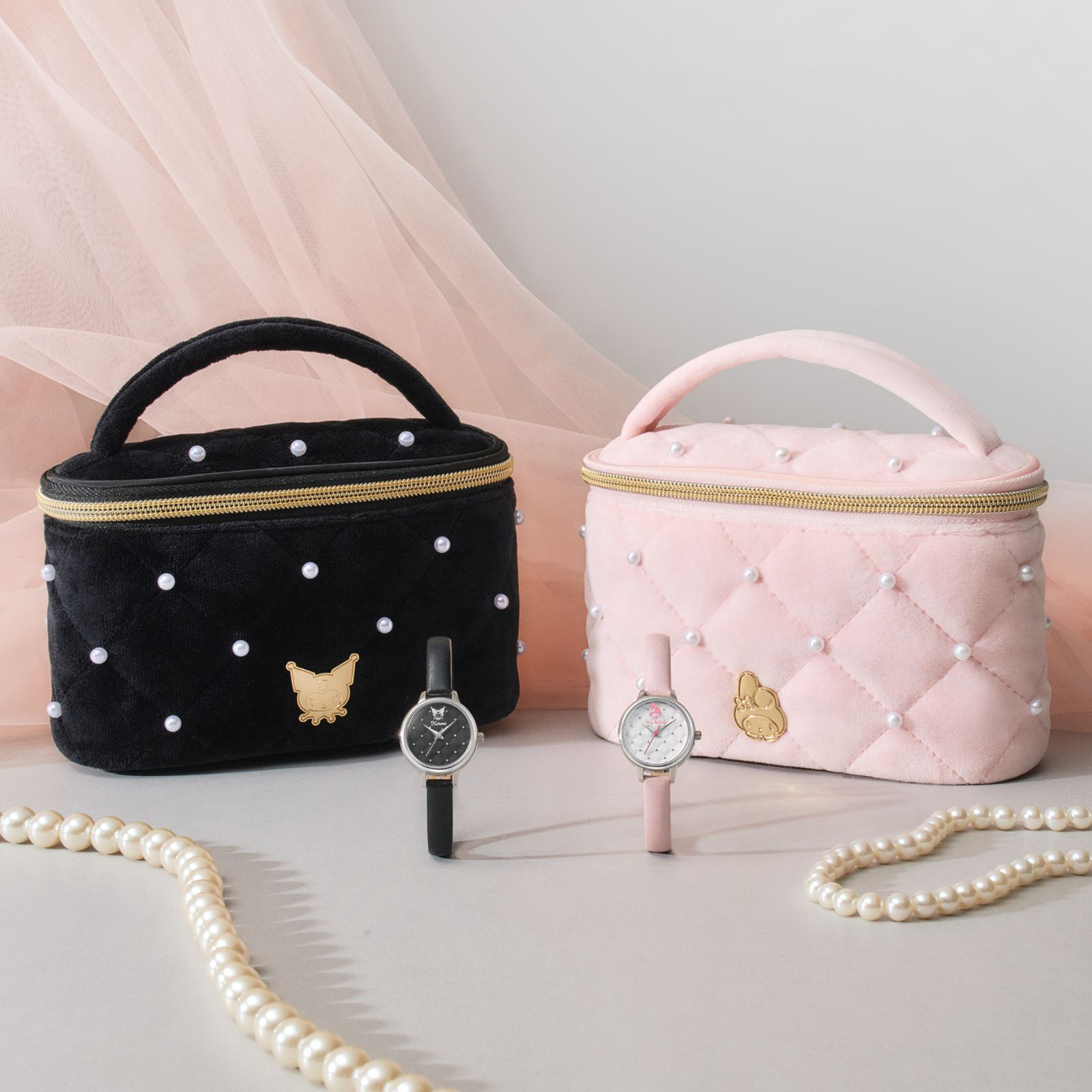 エンジェルハート ラウンドフェイス レザーベルト コラボレーションウォッチ ＜クロミ＞