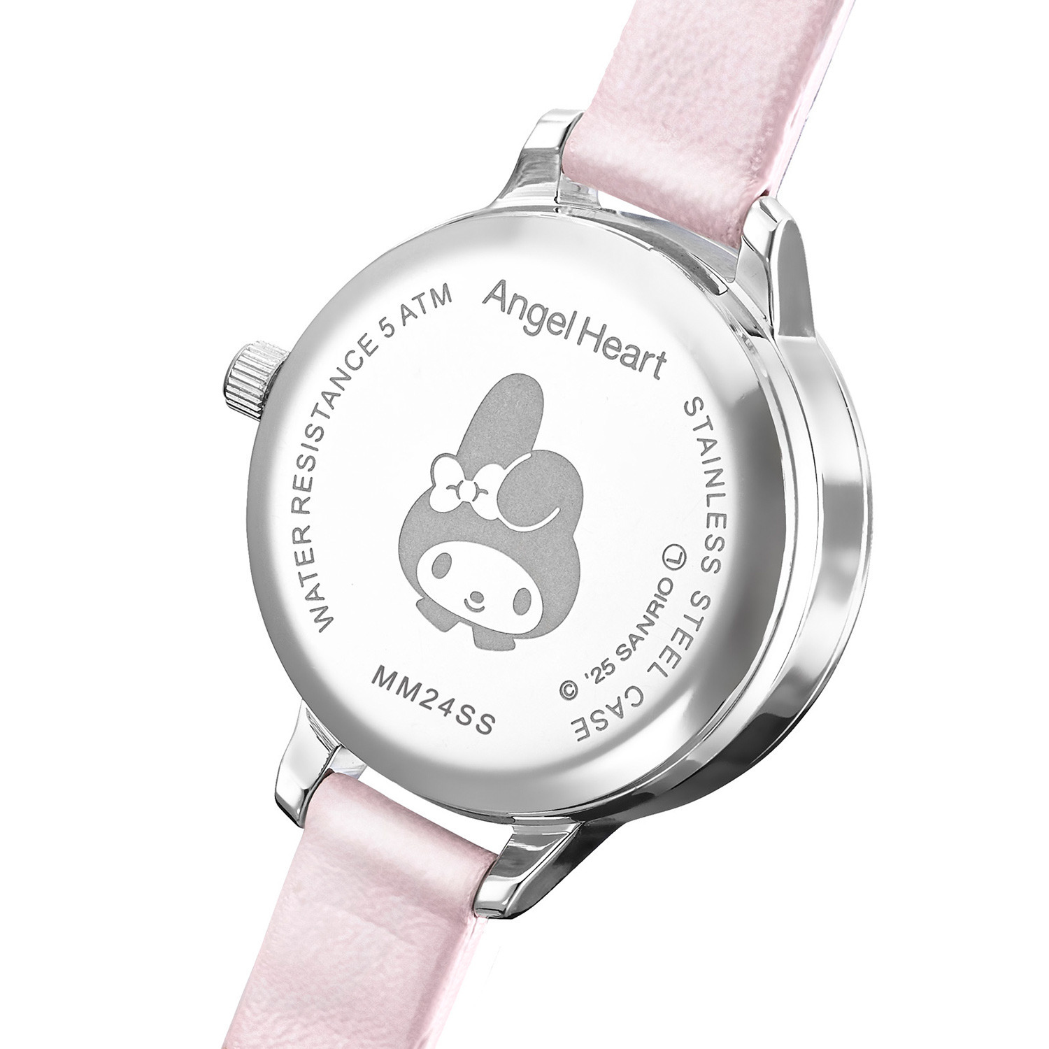 エンジェルハート ラウンドフェイス レザーベルト コラボレーションウォッチ ＜マイメロディ＞