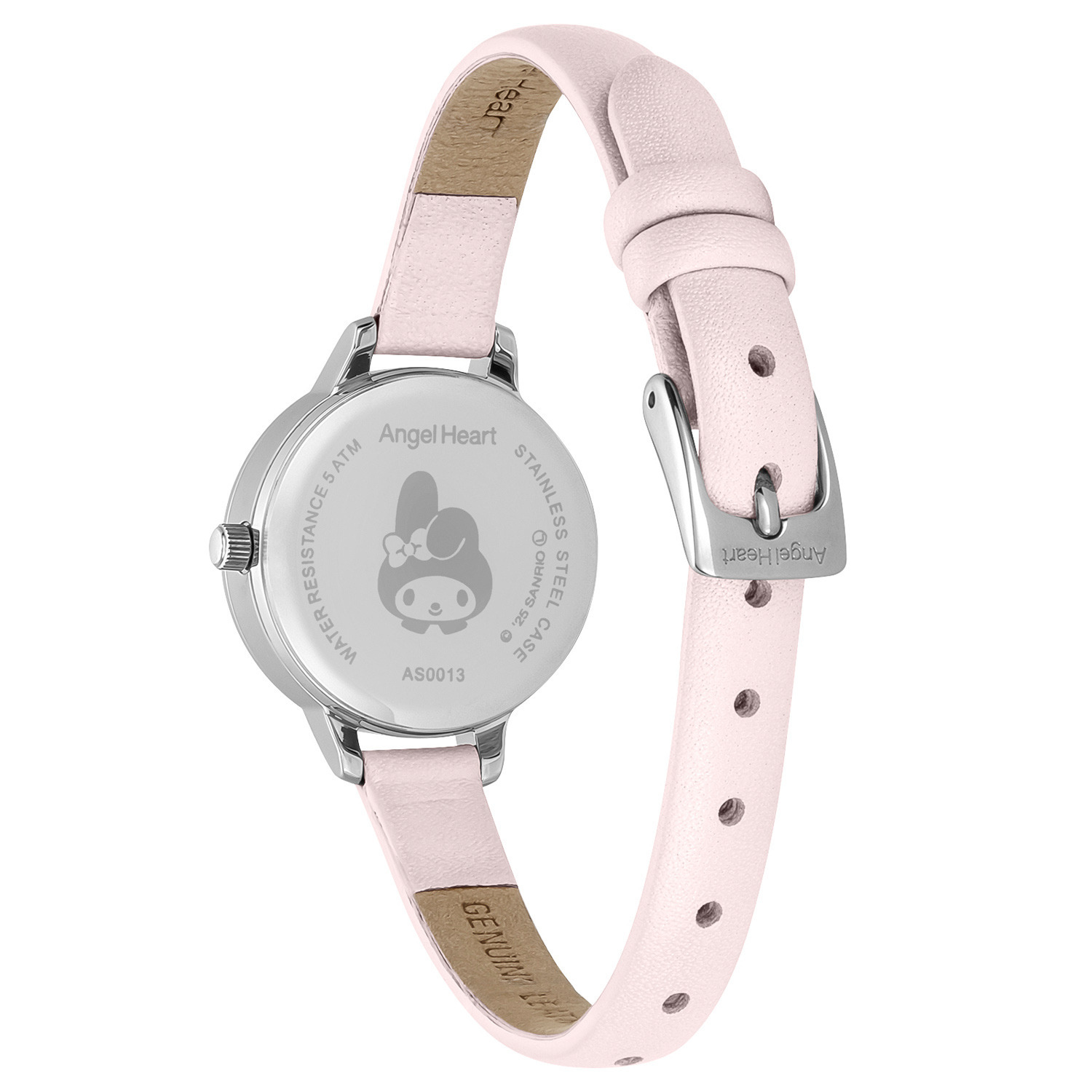 エンジェルハート ラウンドフェイス レザーベルト コラボレーションウォッチ ＜マイメロディ＞