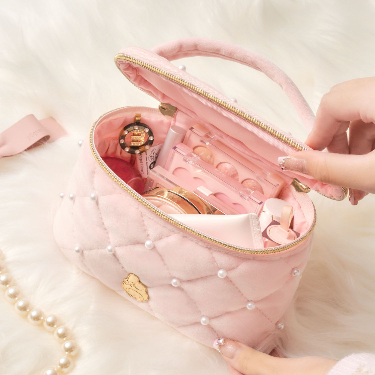 エンジェルハート ラウンドフェイス レザーベルト コラボレーションウォッチ ＜マイメロディ＞