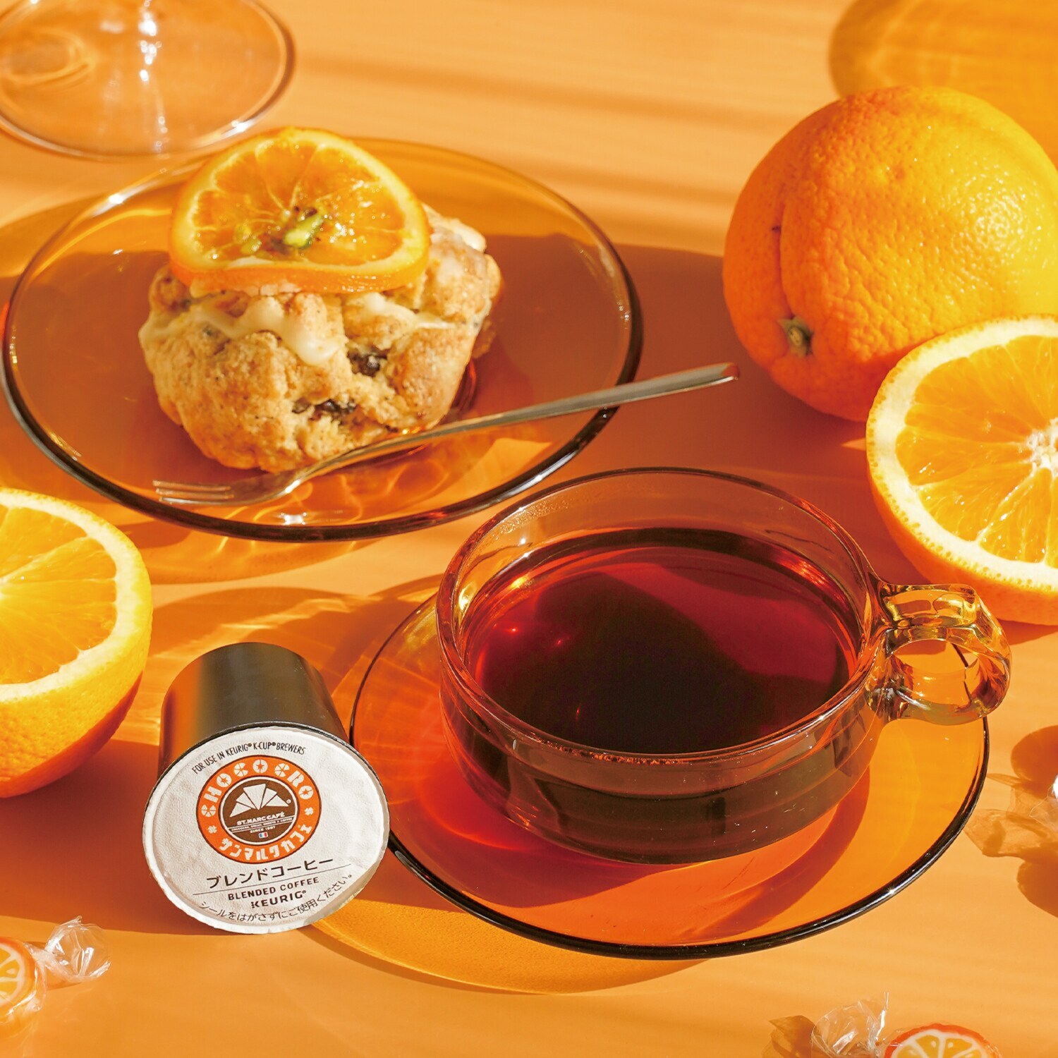 キューリグ Ｋカップ ホットとアイスの二刀流！ 香ばしい香りと すっきりとした苦味の コーヒー４種セット