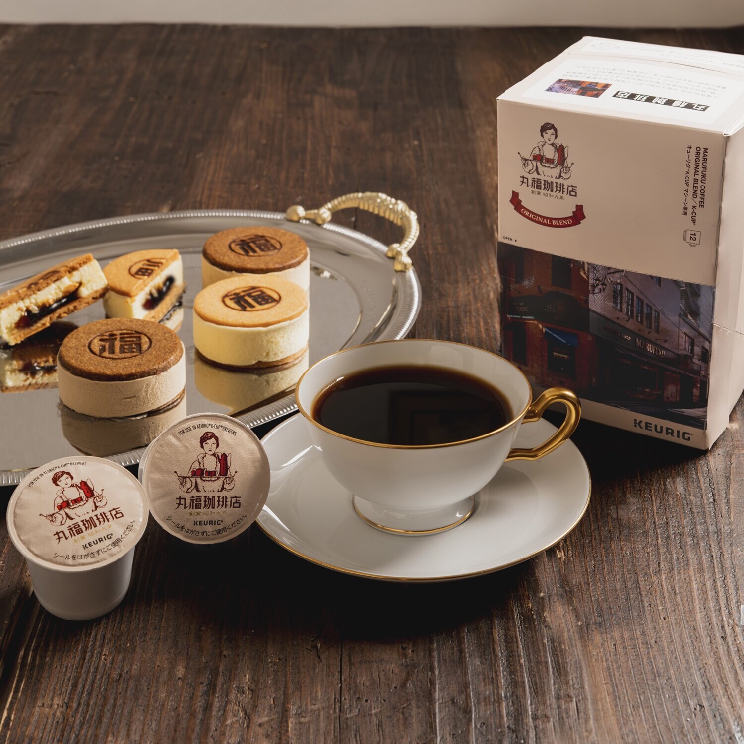 キューリグ Ｋカップ ホットとアイスの二刀流！ 香ばしい香りと すっきりとした苦味の コーヒー４種セット