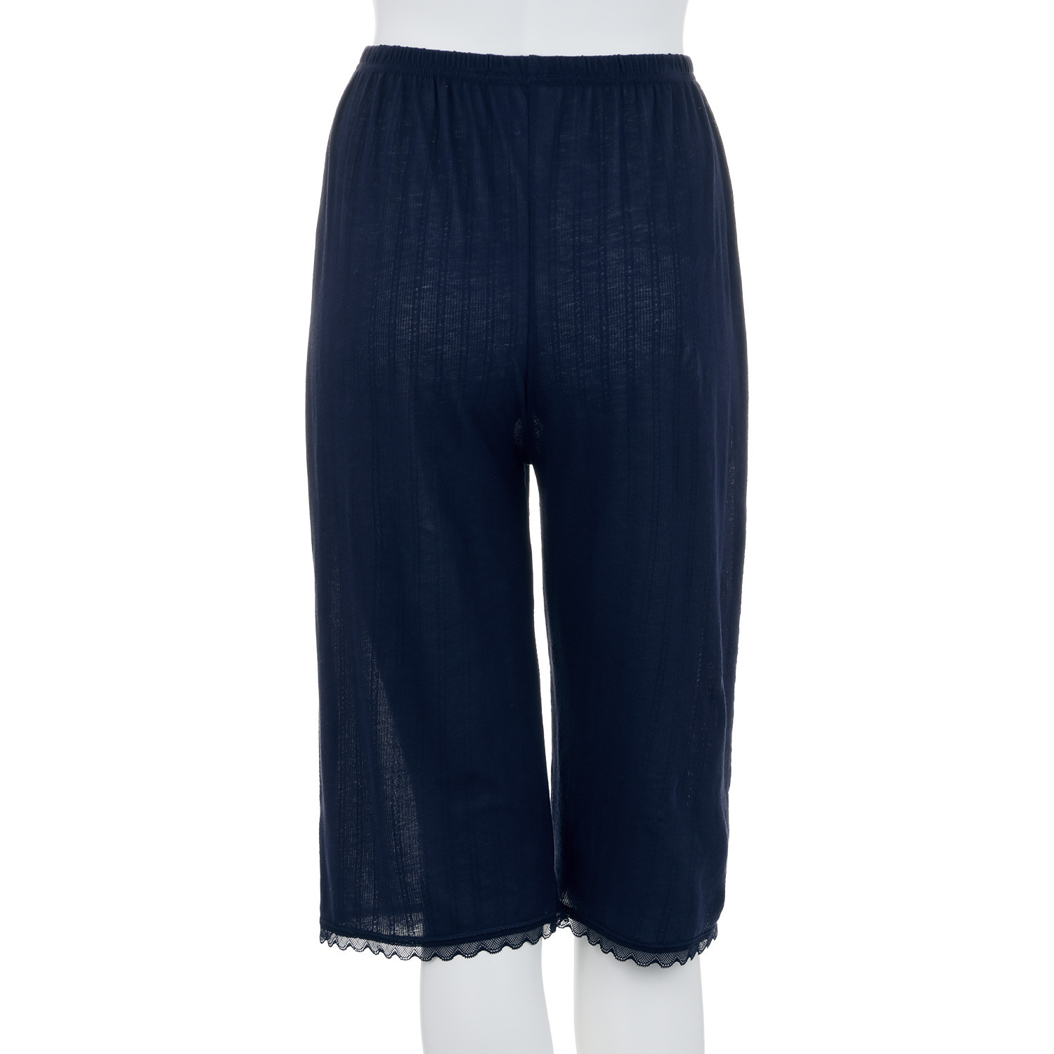 ジュエル 抗菌防臭・綿１００％ エアリーなメッシュ ロングペチパンツ ３枚セット