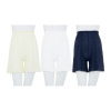 ジュエル 抗菌防臭・綿１００％ エアリーなメッシュ ショートペチパンツ ３枚セット