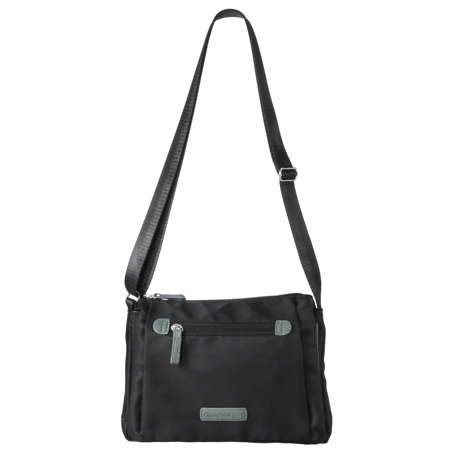 ダジュール 軽やか多ポケット ショルダーバッグ