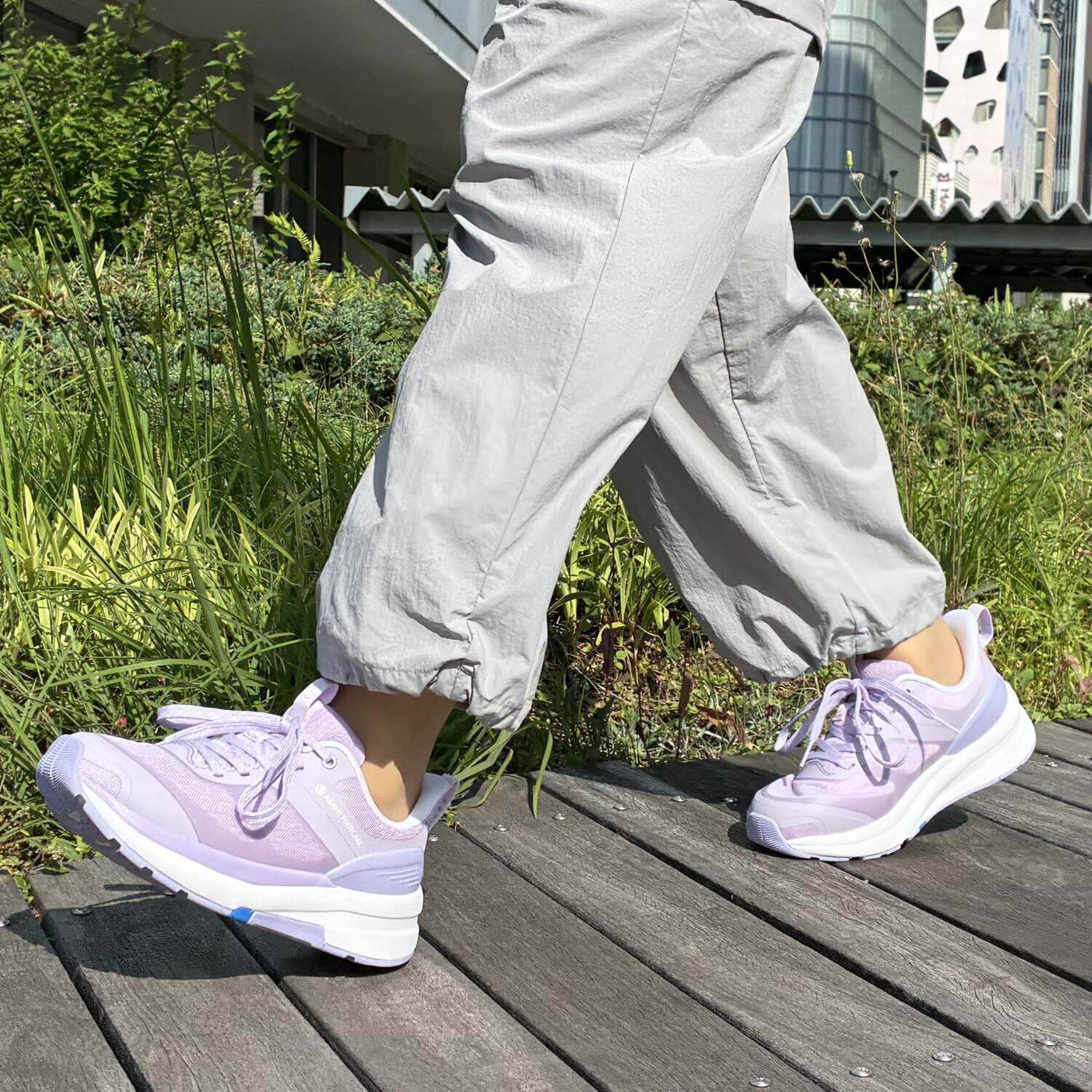 アサヒフットケア 柔らかクッション レースアップシューズ ＜レディース＞