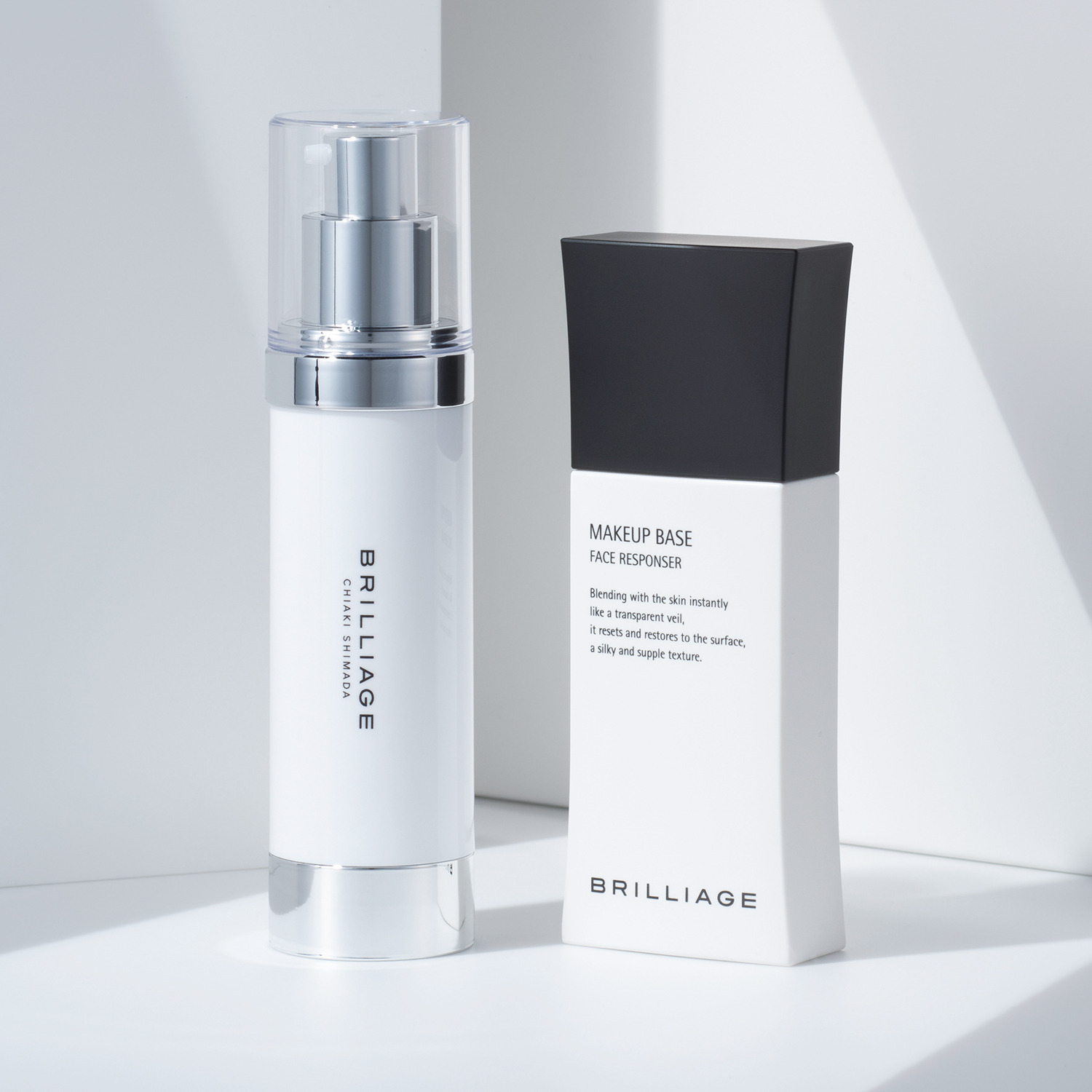 ブリリアージュ メイクアップベース フェイスレスポンサー＆ スキンプライマー ＵＶ　プロテクター フェイス＆ボディ 夏の増量サイズセット