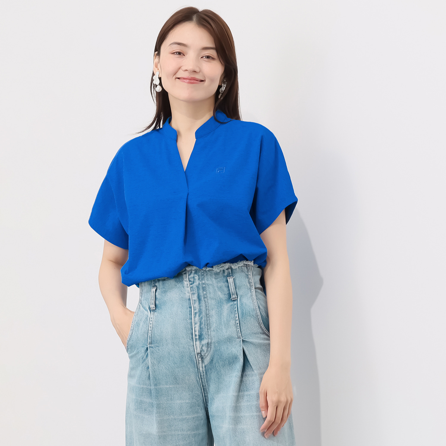 フィラ ＵＶカット・吸水速乾 フレンチスリーブ チュニックシャツ