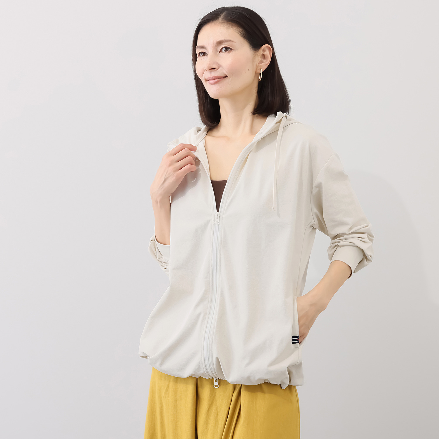 フィラ ＵＶカット・吸水速乾 ドローストリング付 パーカー