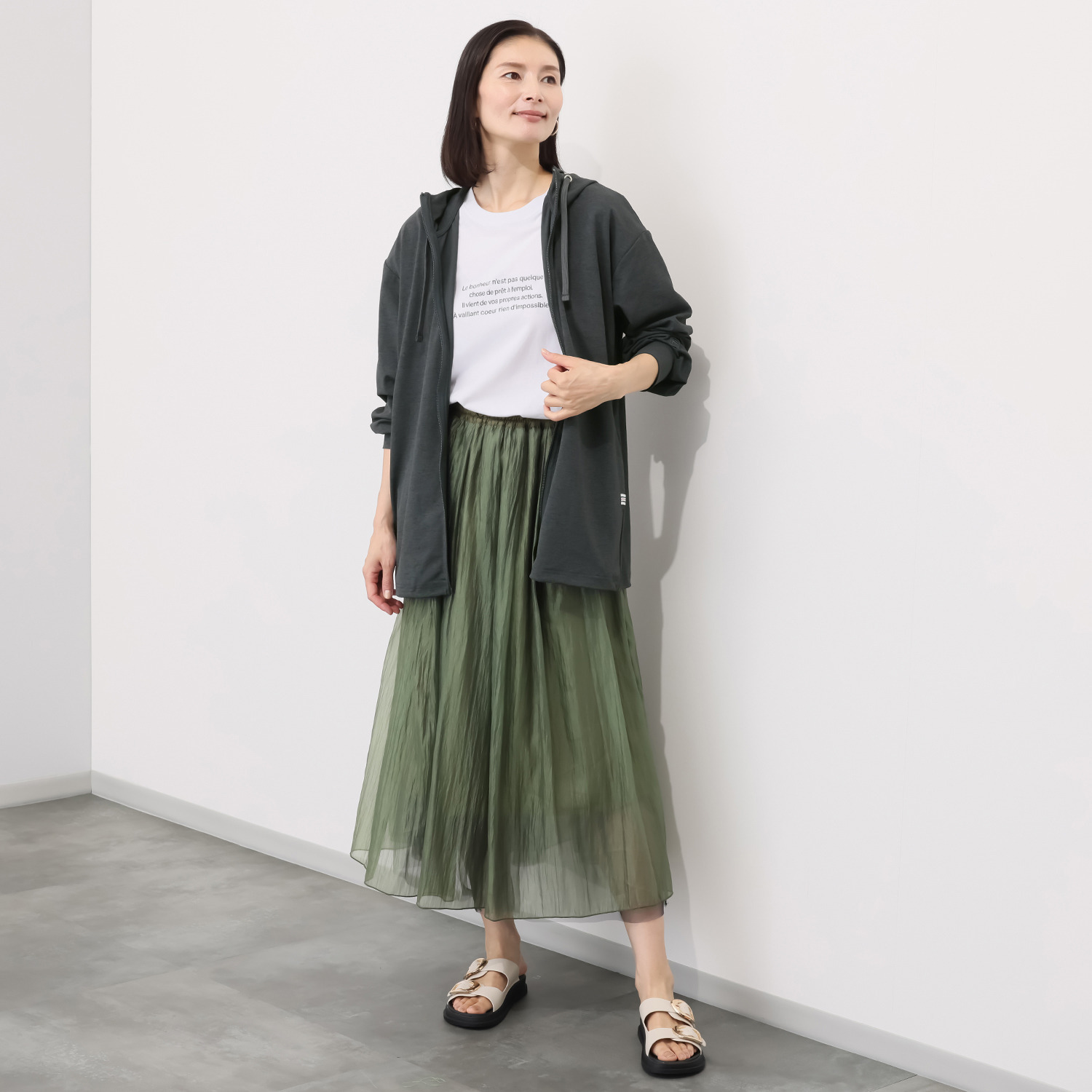 フィラ ＵＶカット・吸水速乾 ドローストリング付 パーカー