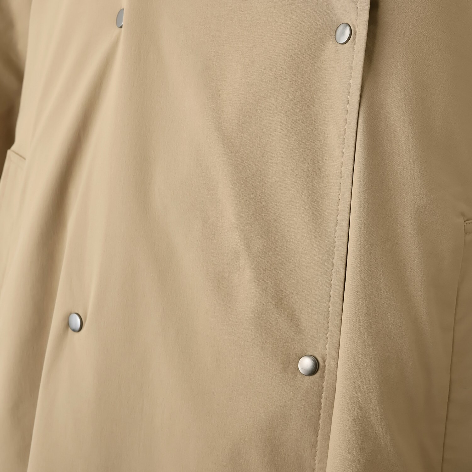 元町ゼラール 着回し抜群で大活躍！ フェイクファーベスト付 はっ水＆軽量ストレッチ ダブルフロントコート