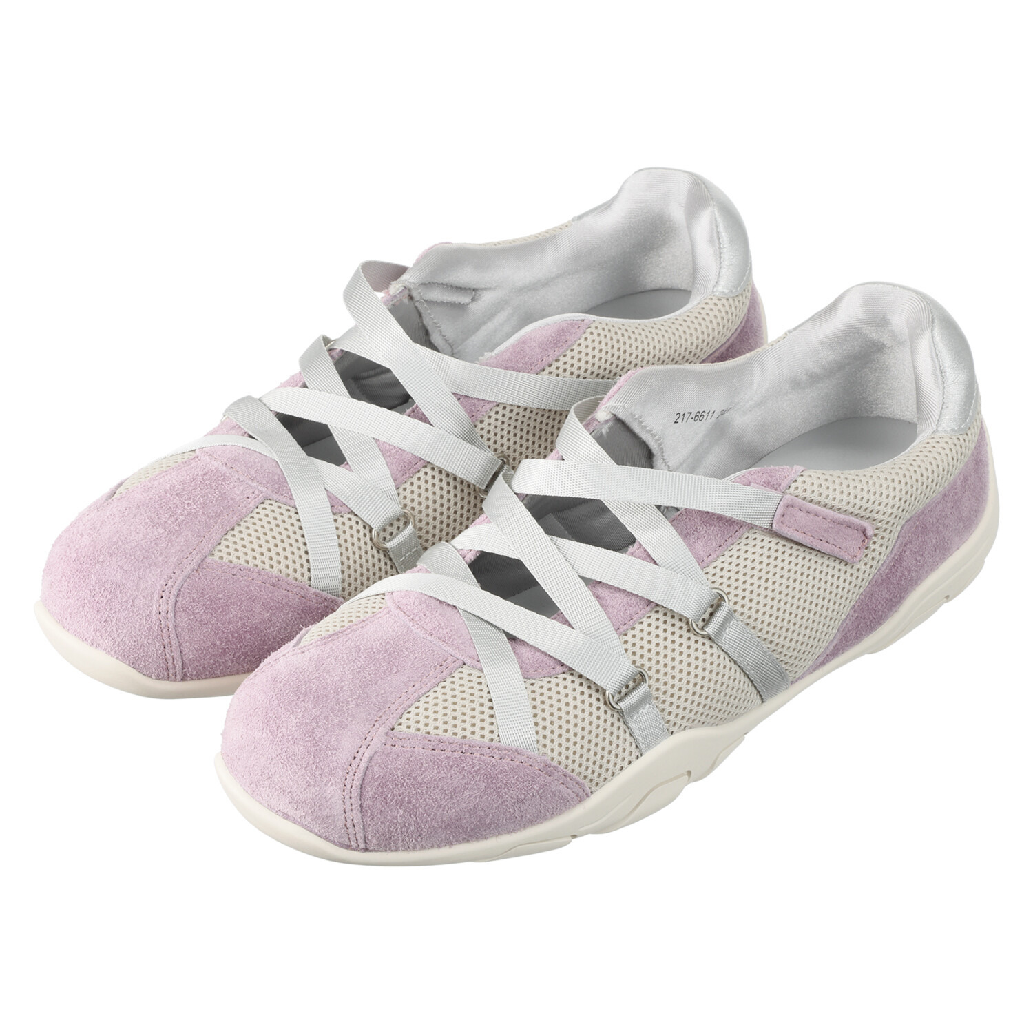 ヌーベルヴォーグ リュクスライン 至福の履き心地 トレンドをど真ん中 牛革バレリーナスニーカー